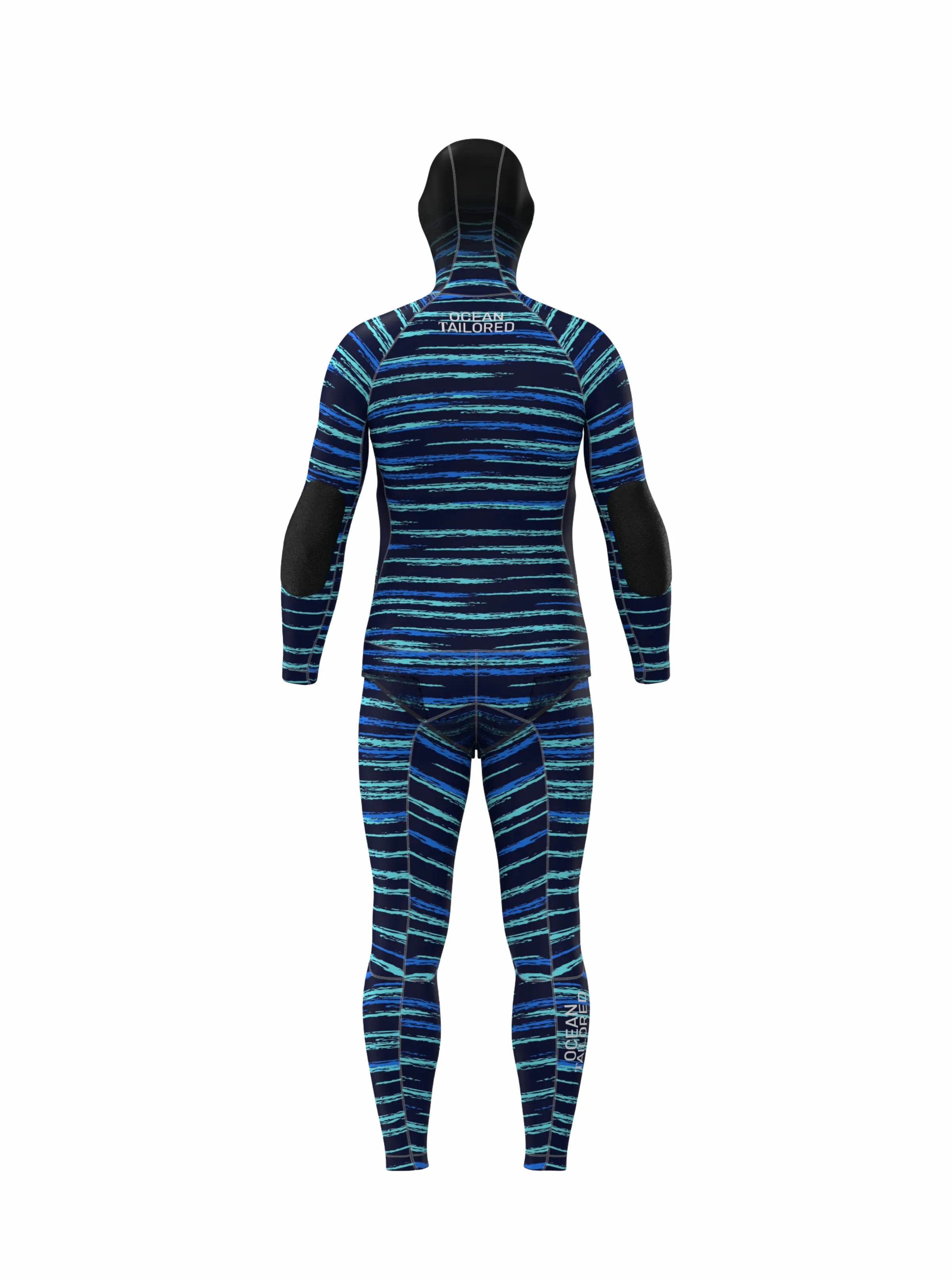 Men's Two Piece Spearfishing Wetsuit with Chest Loading Pad – Wahoo Print