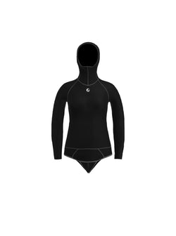 Women’s Freediving Wetsuit Top - Blue Reef