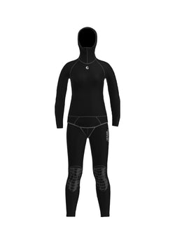 Women’s Two Piece Freediving Wetsuit  - Stealth