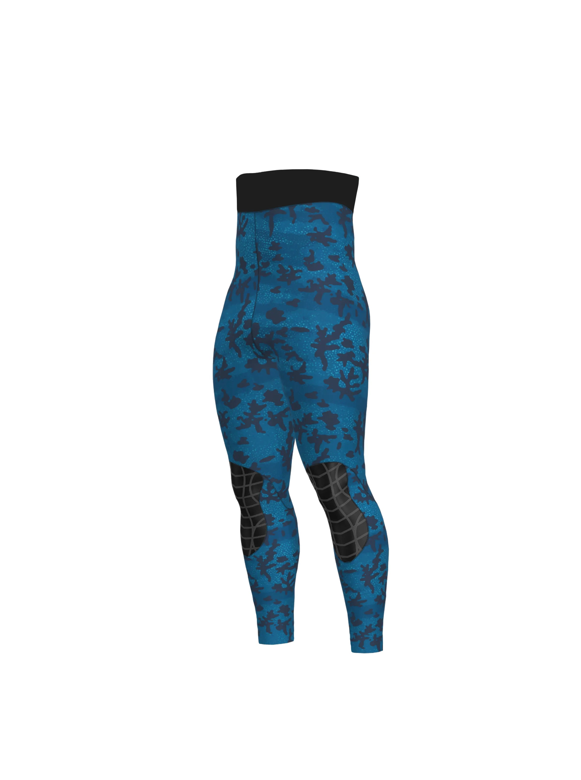 Men's Freediving High-Waisted Wetsuit Bottom - Bloom