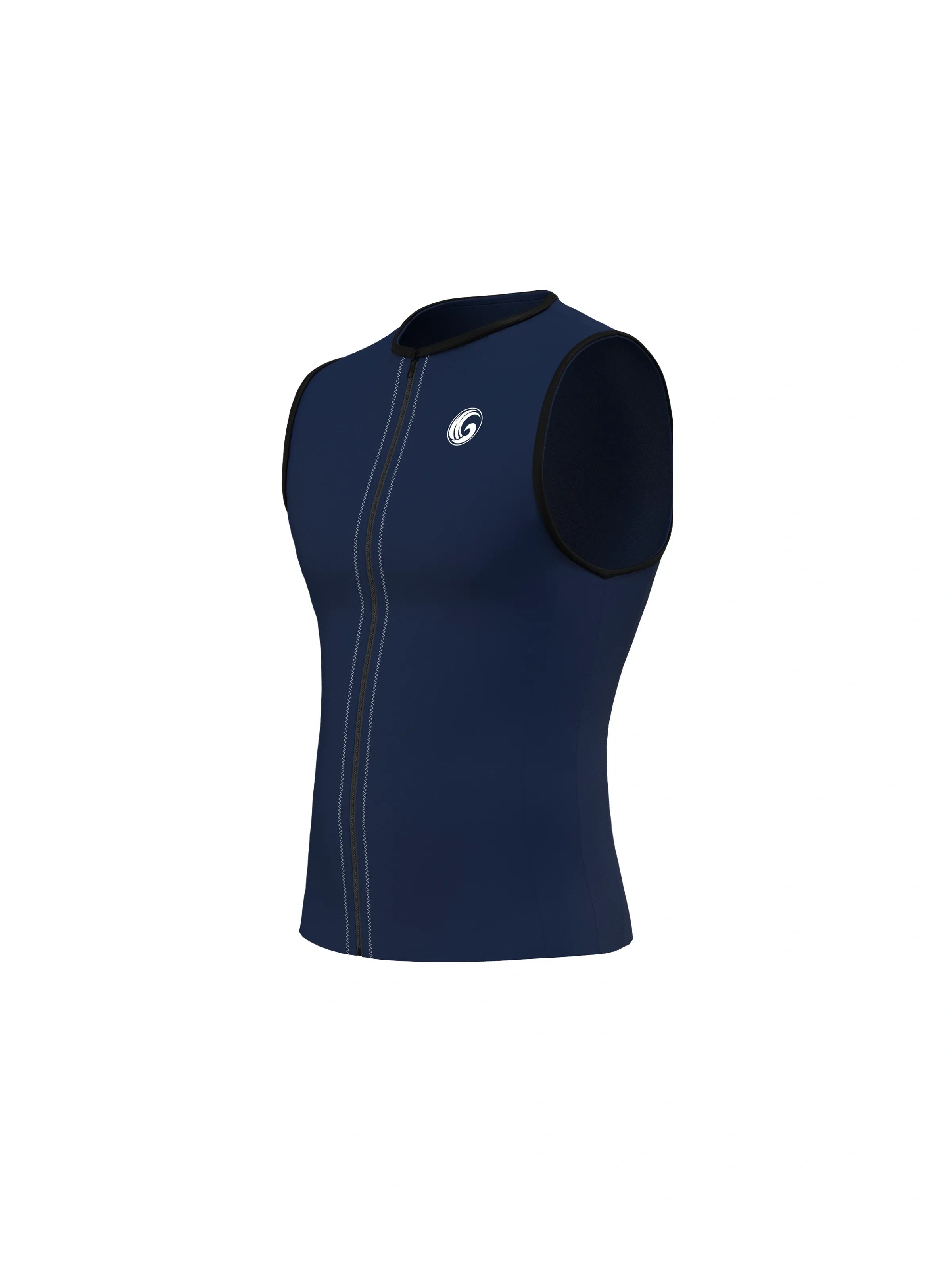 Men’s Neoprene Vest - Front Zip