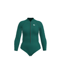 Women’s Long Sleeve Springsuit Surfing Wetsuit – Front Zip