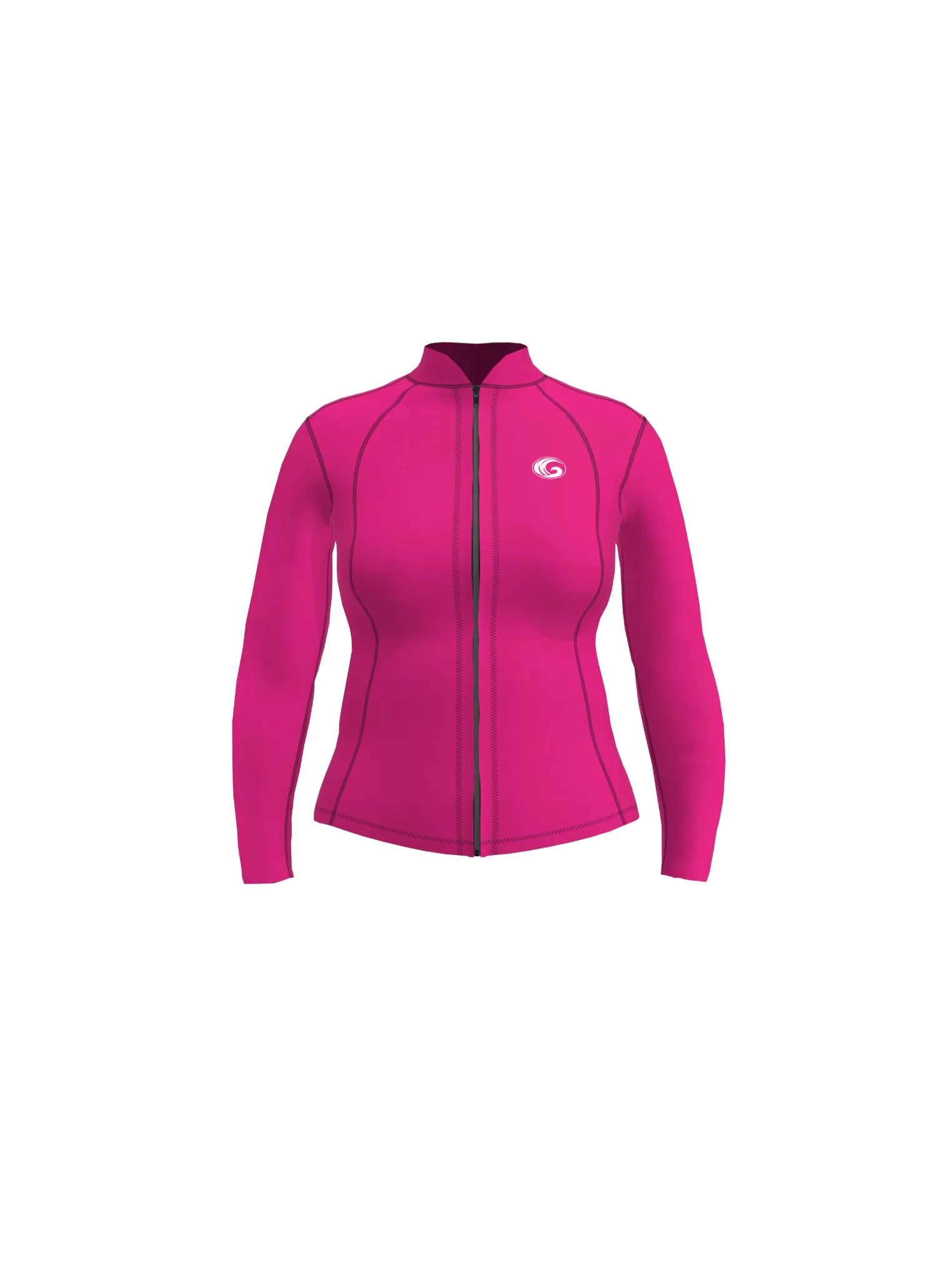 Women’s Neoprene Surfing Wetsuit Jacket – Front Zip