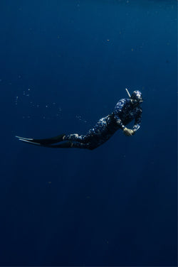 Men’s Freediving Wetsuit Top - Tide Wash