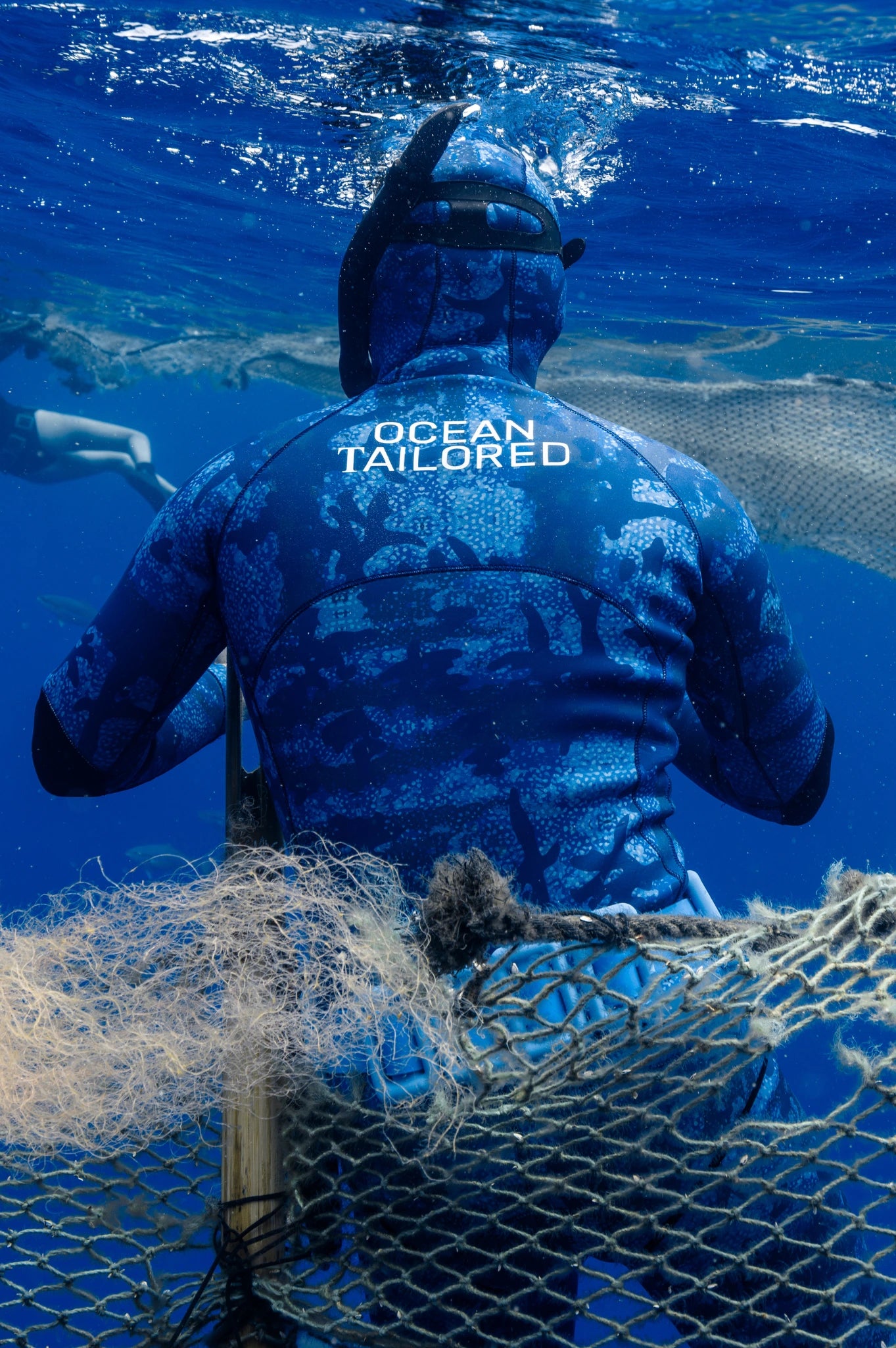Men's Spearfishing Wetsuit Top - Blue Reef