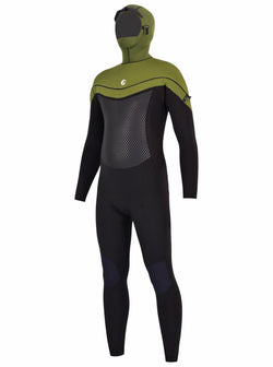 Men's Full Hooded Custom Wetsuit Sideview