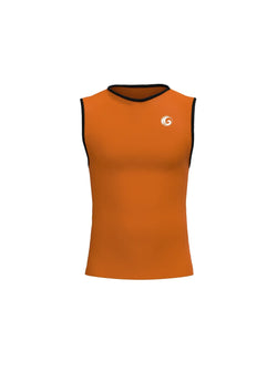 Men,s Neoprene Vest – Zipperless Orange