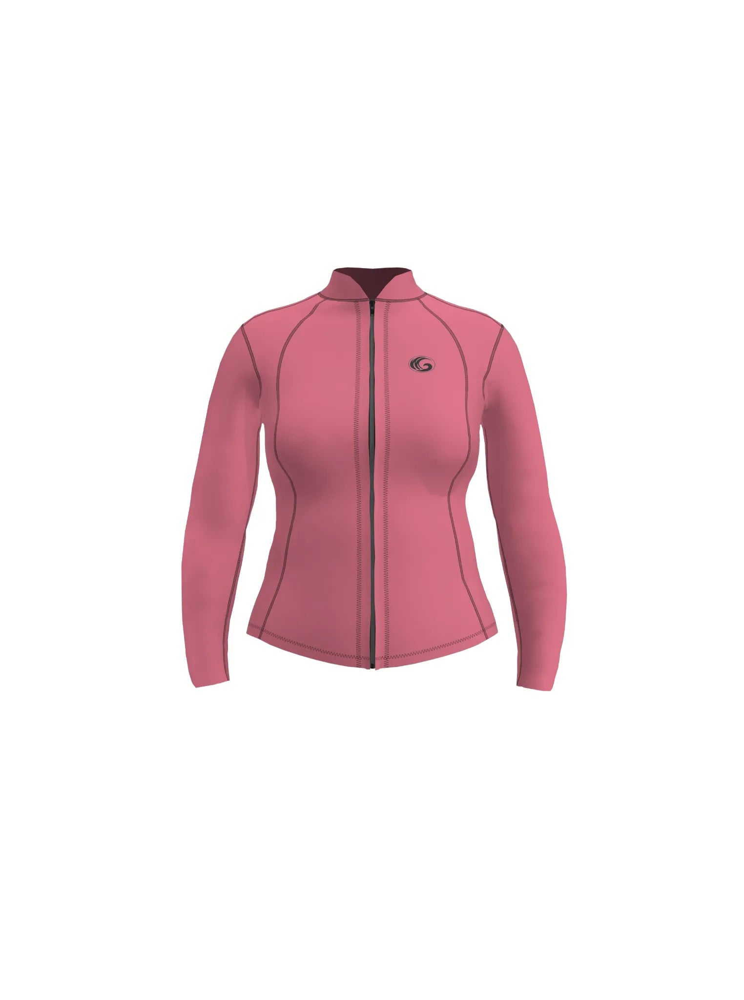 Women’s Neoprene Surfing Wetsuit Jacket – Front Zip