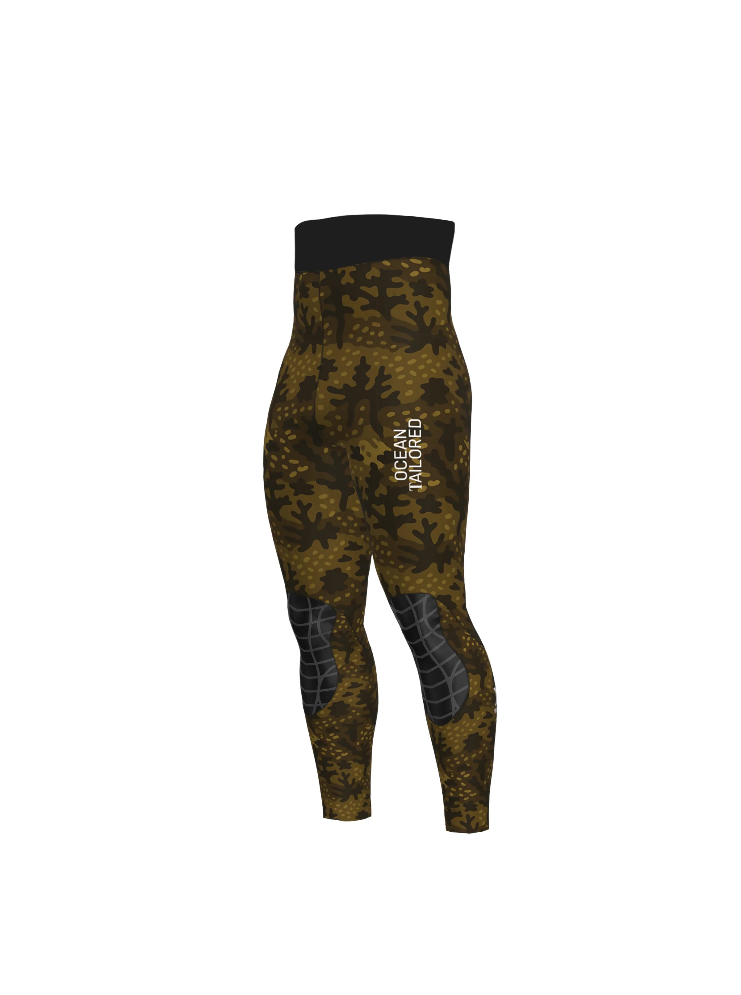 Men's Freediving High-Waisted Wetsuit Bottom - Bloom