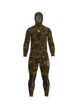Men's Two Piece Spearfishing Wetsuit with Chest Loading Pad – Blue Reef