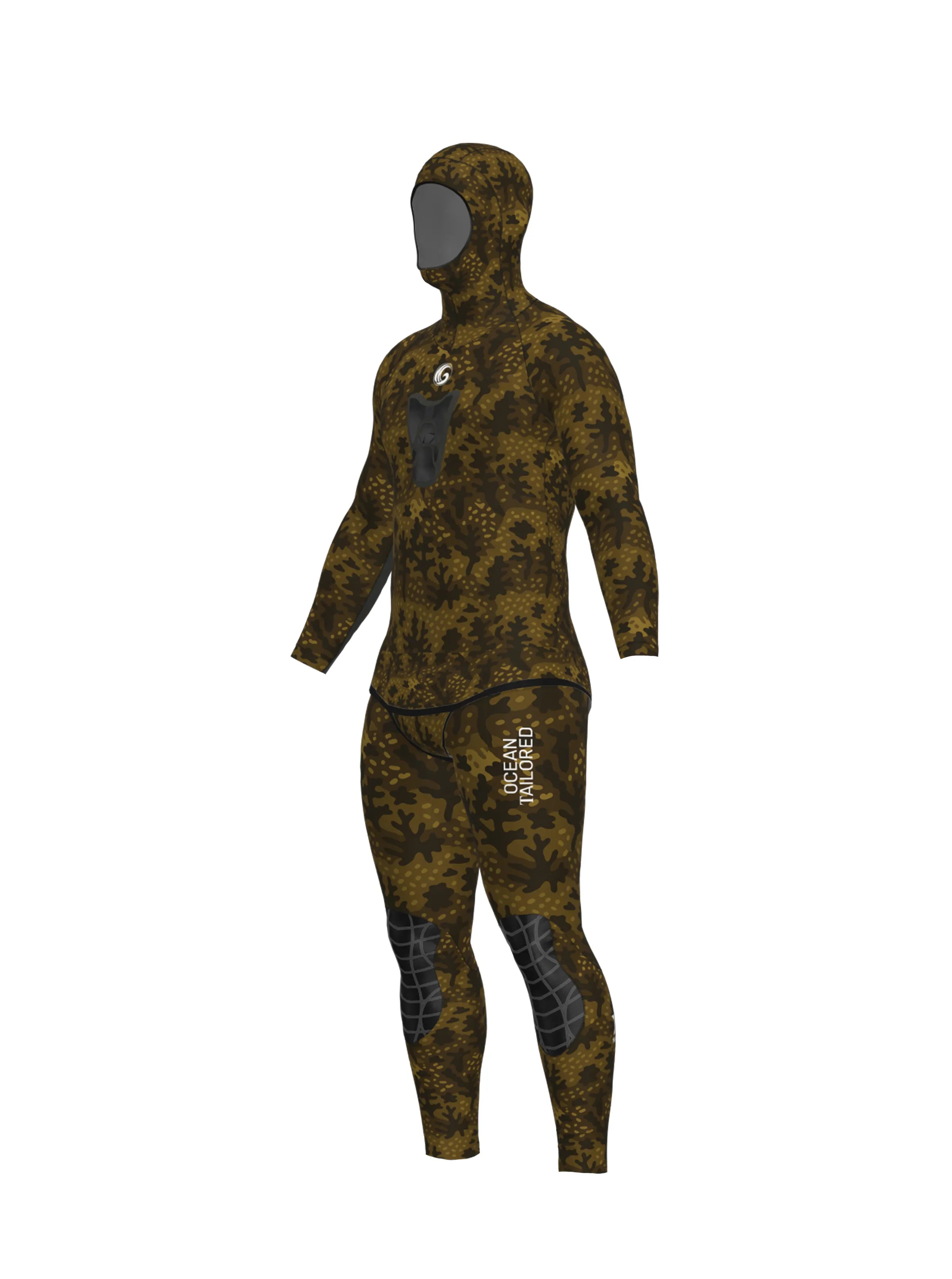 Men's Two Piece Spearfishing Wetsuit with Chest Loading Pad – Tide Wash