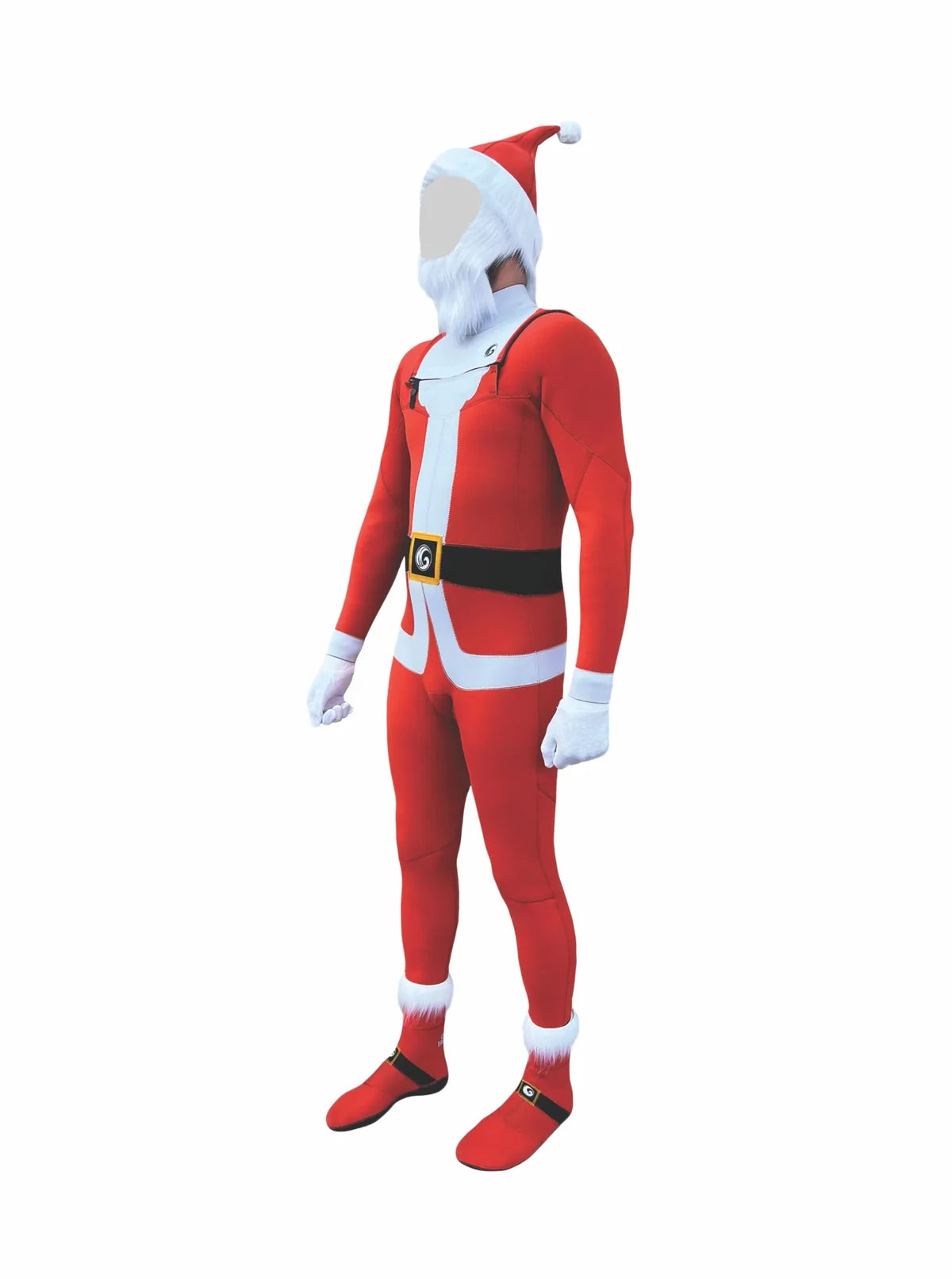 Santa Claus Funky Wetsuit With Cap Left Side