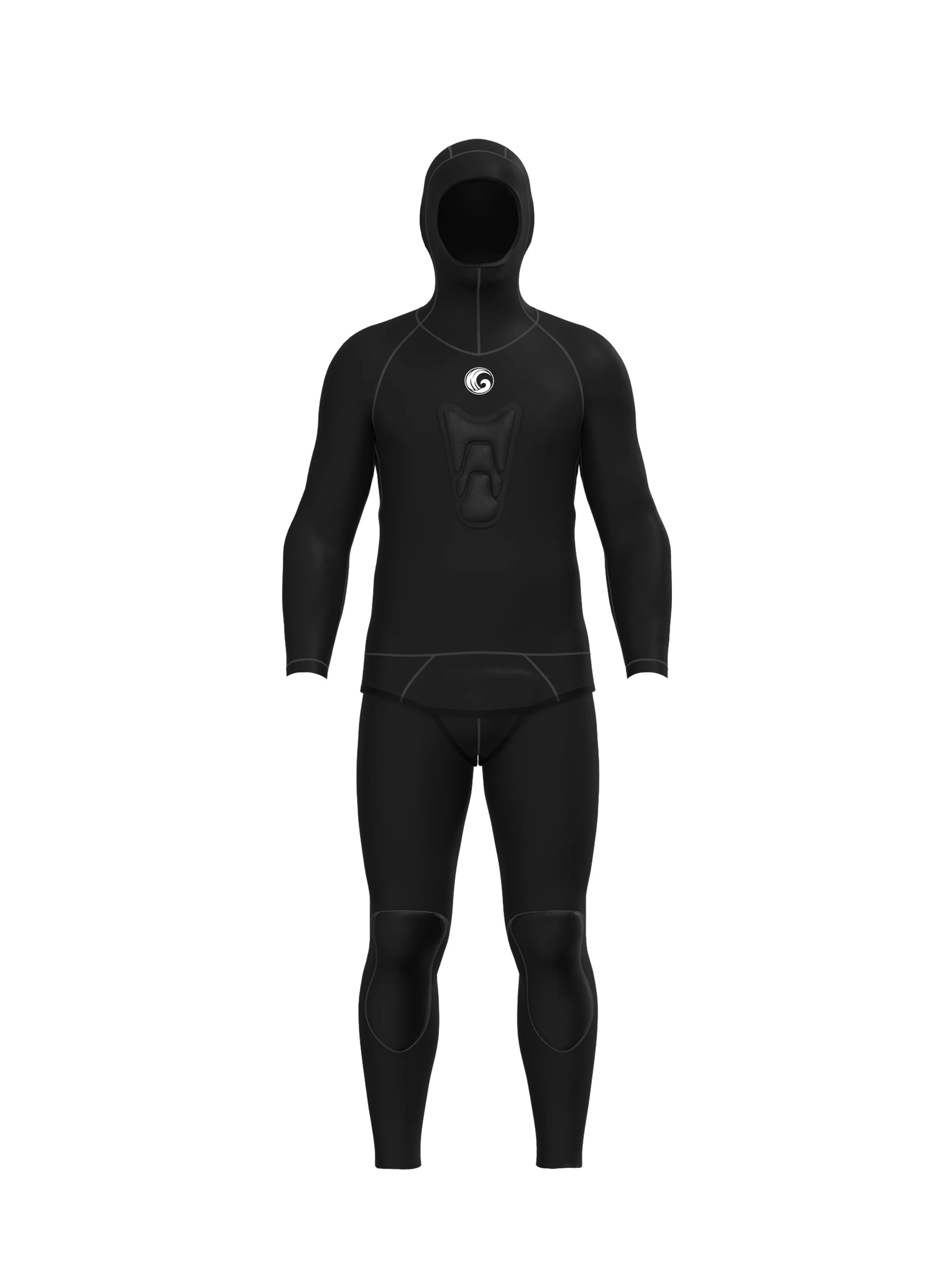Spearfishing Wetsuit Black