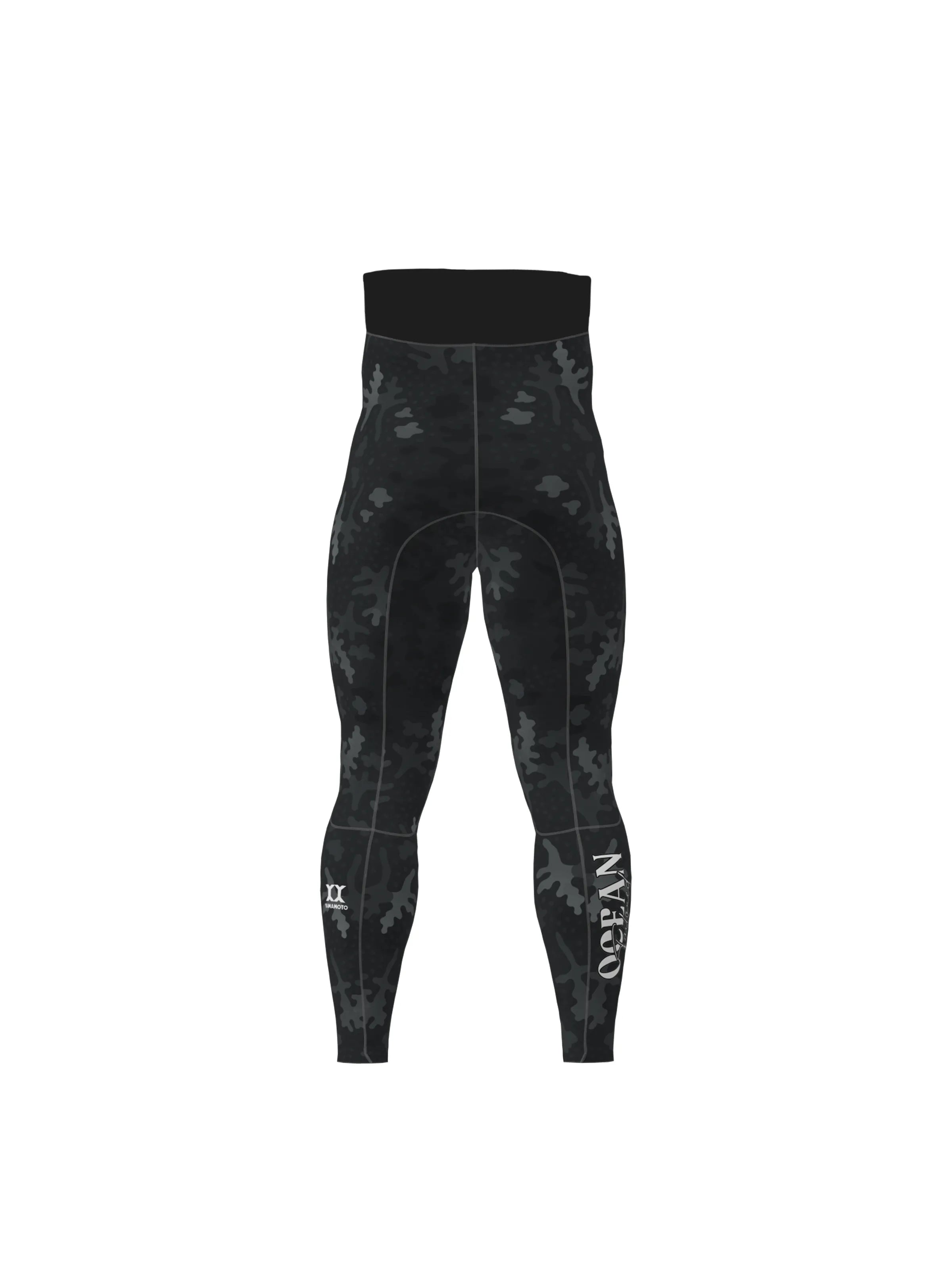 Men's Freediving High-Waisted Wetsuit Bottom - Tide Wash