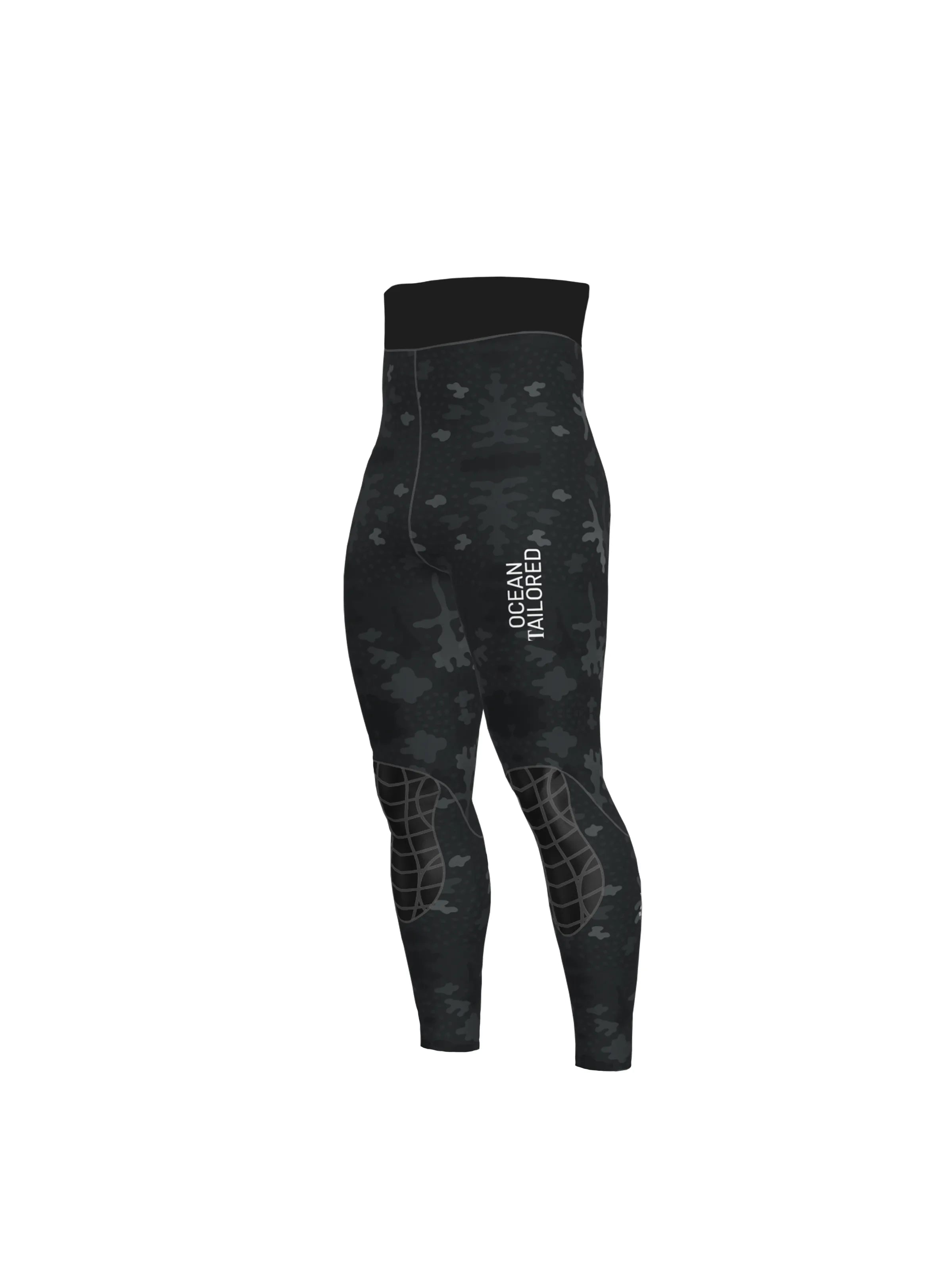 Men's Freediving High-Waisted Wetsuit Bottom - Tide Wash