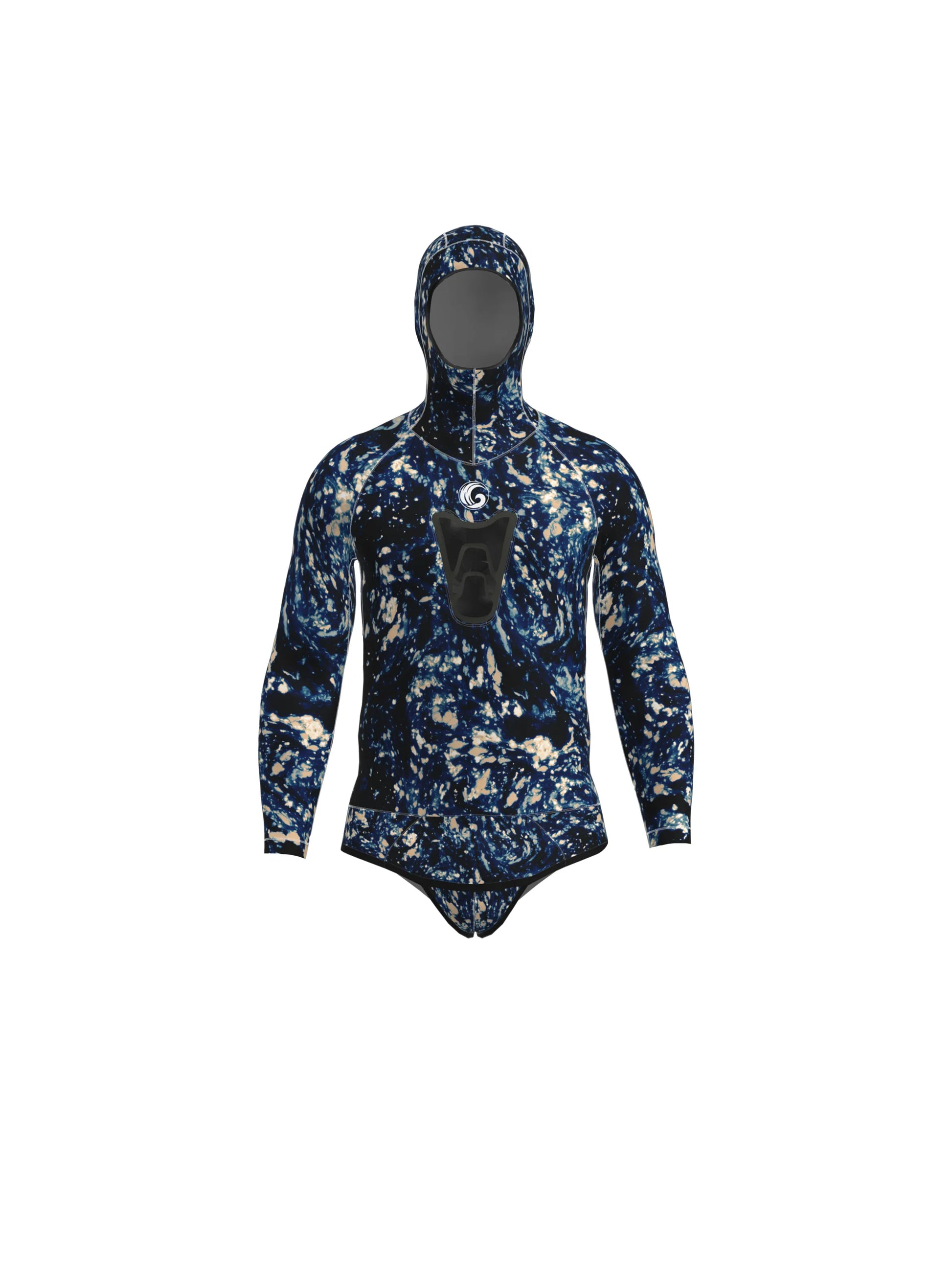 Men's Spearfishing Wetsuit Top - Tide Wash