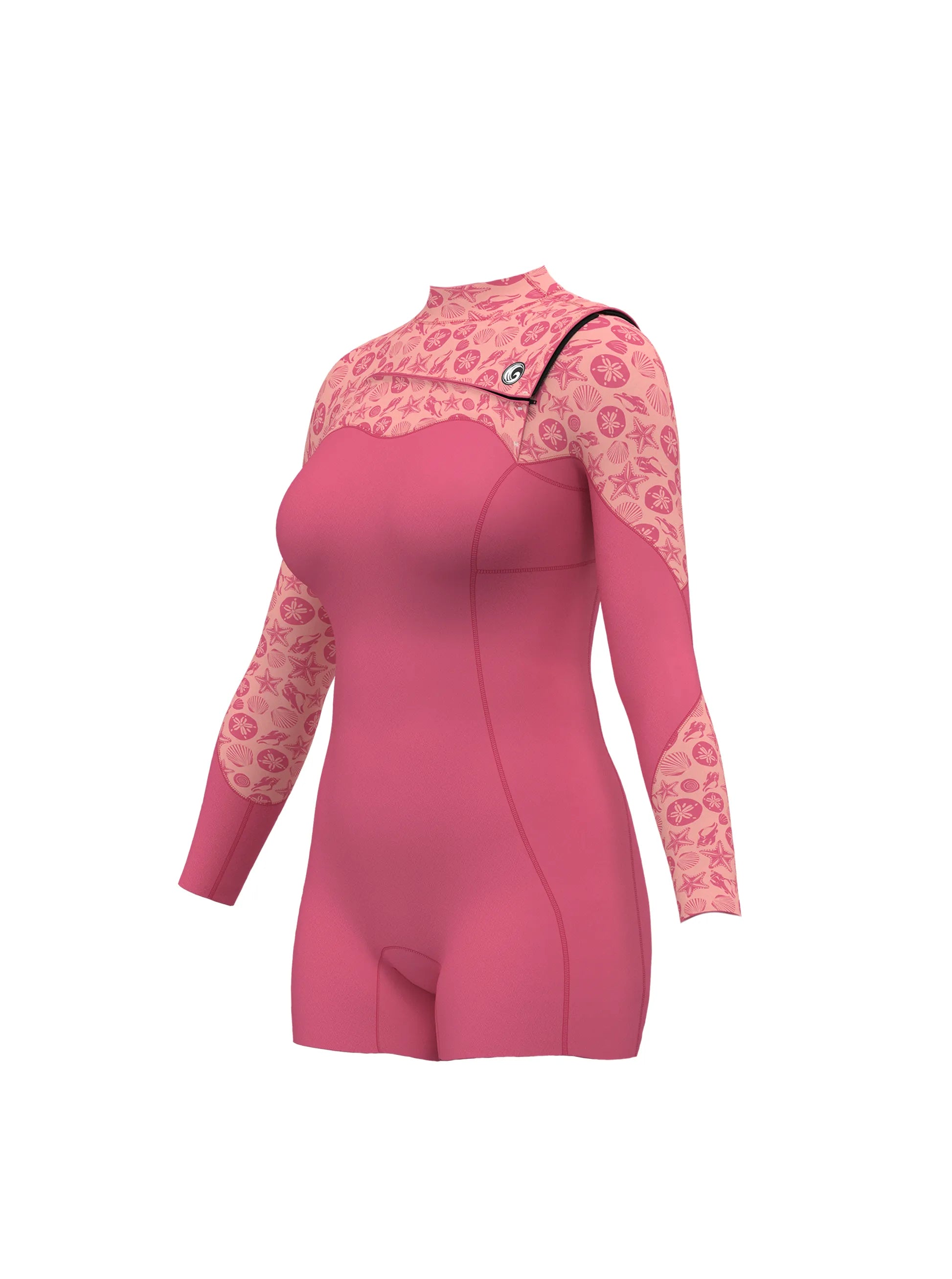 Women’s Long Sleeve Short Leg Surf Wetsuit x Jess DiCampli