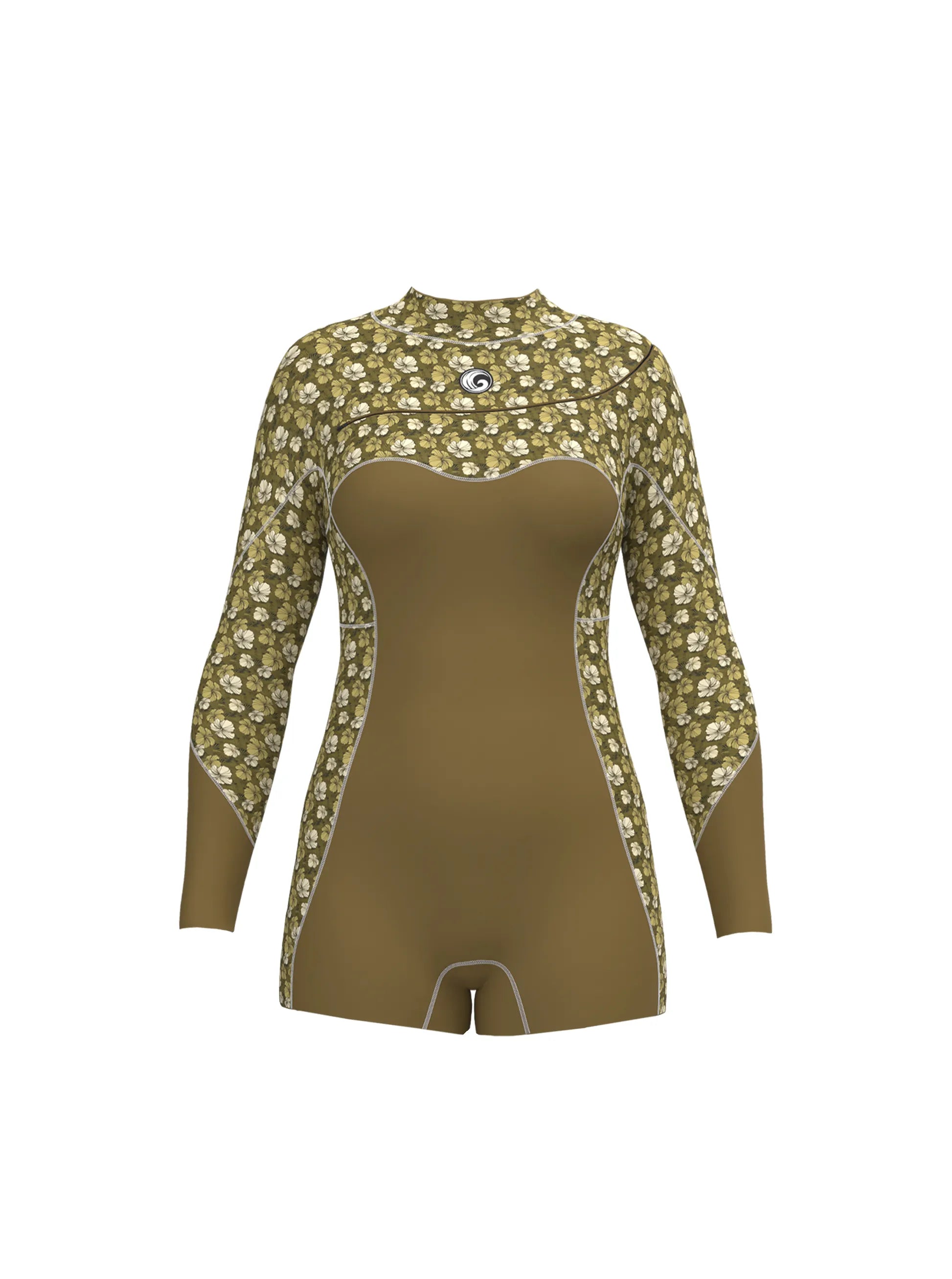 Women’s Long Sleeve Short Leg Surf Wetsuit x LOINDAFLOW