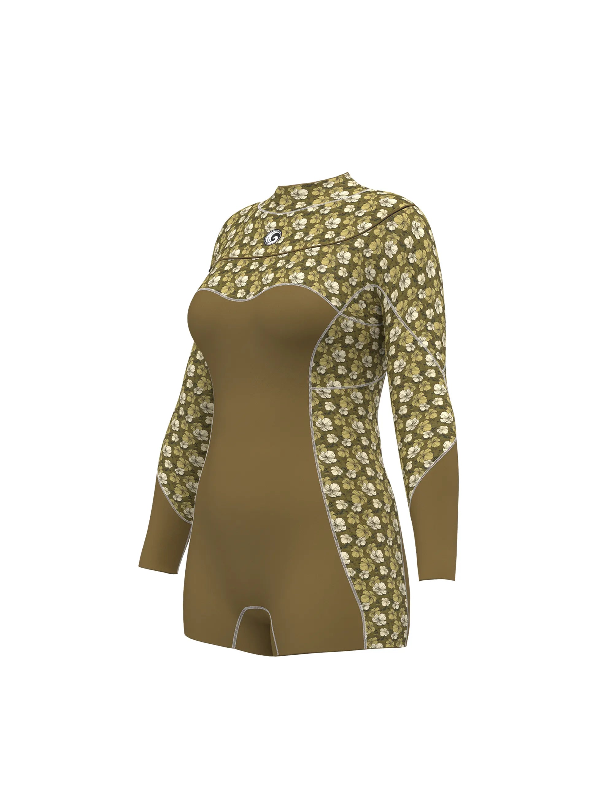 Women’s Long Sleeve Short Leg Surf Wetsuit x LOINDAFLOW