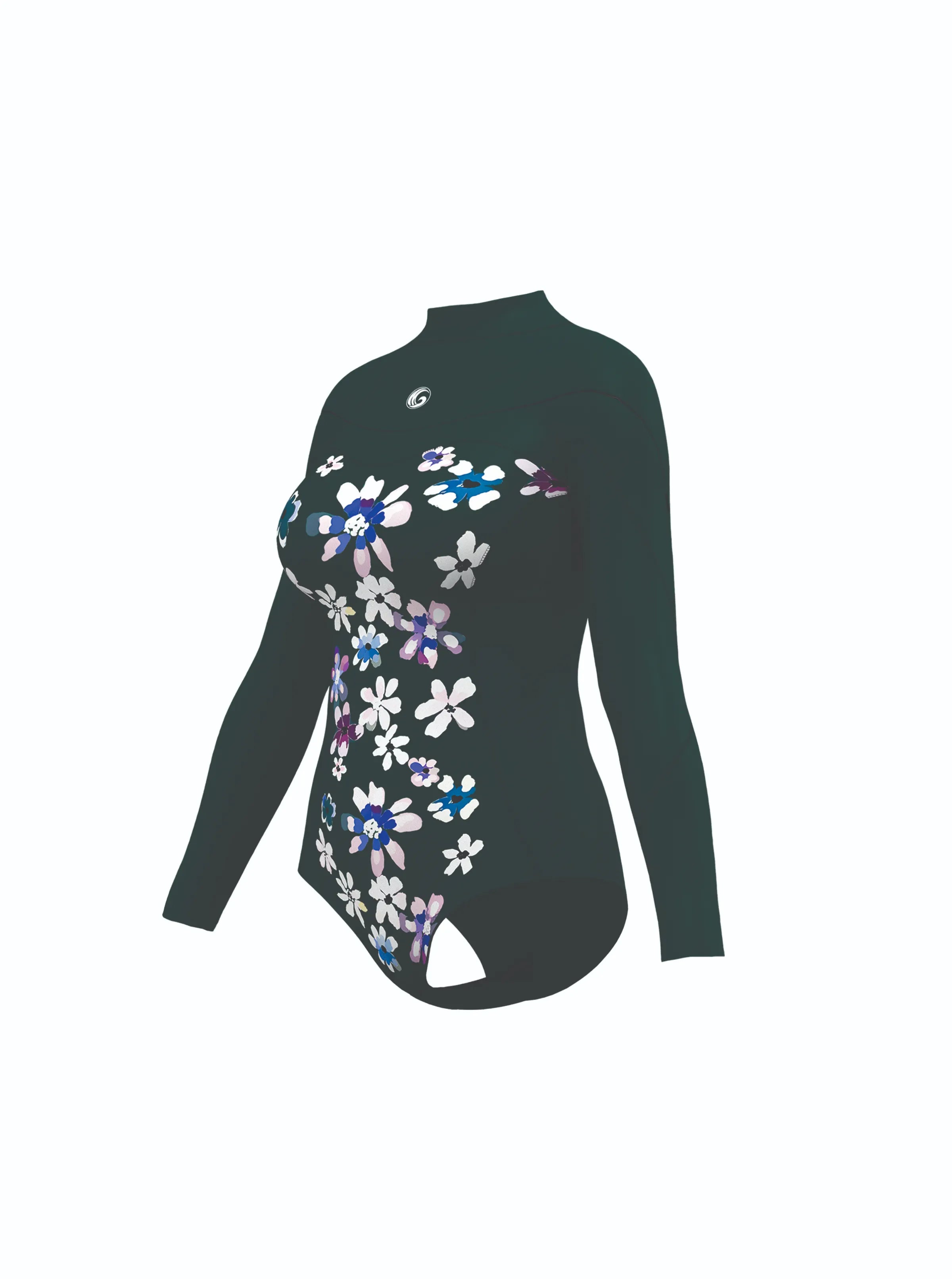 Women’s Long Sleeve Springsuit Surf Wetsuit – Cheeky Cut x Letters from my Garden