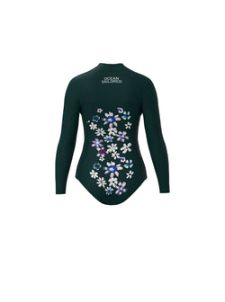 Women’s Long Sleeve Springsuit Surf Wetsuit – Cheeky Cut x Letters from my Garden