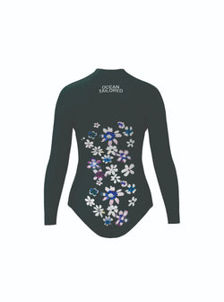 Women’s Long Sleeve Springsuit Surf Wetsuit – Cheeky Cut x Letters from my Garden