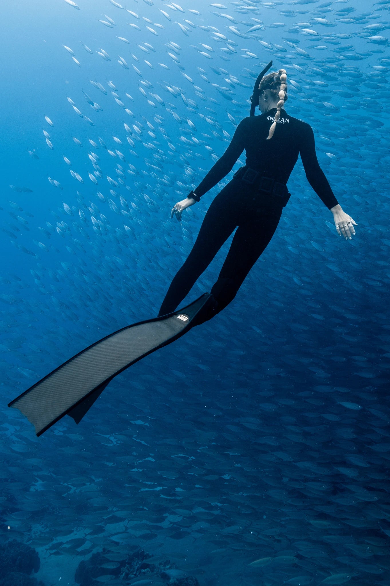 Women's Freediving Wetsuit Bottom: High-Waisted & Solid Colors