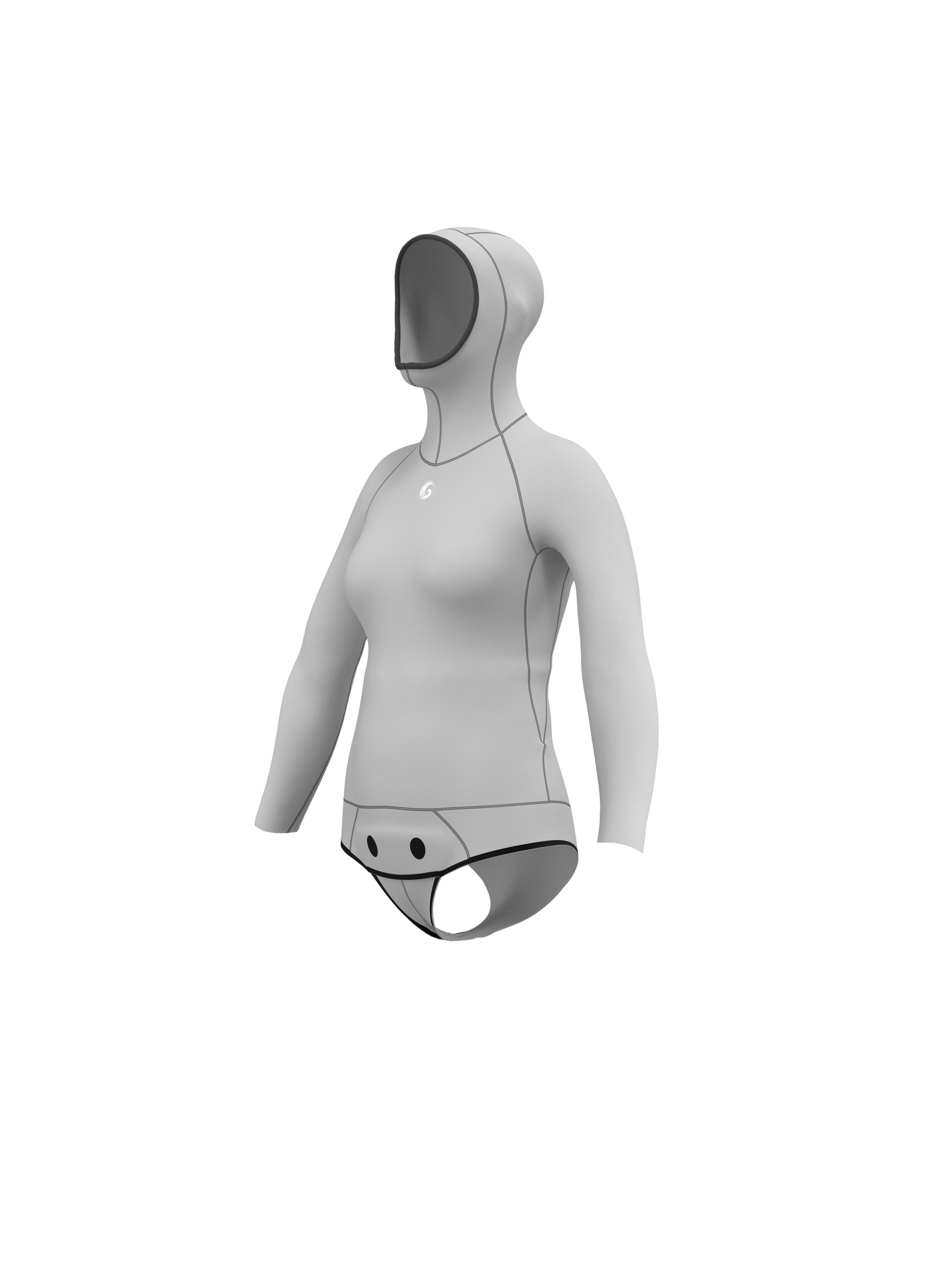 Women’s Freediving Wetsuit Top - Solid Colors