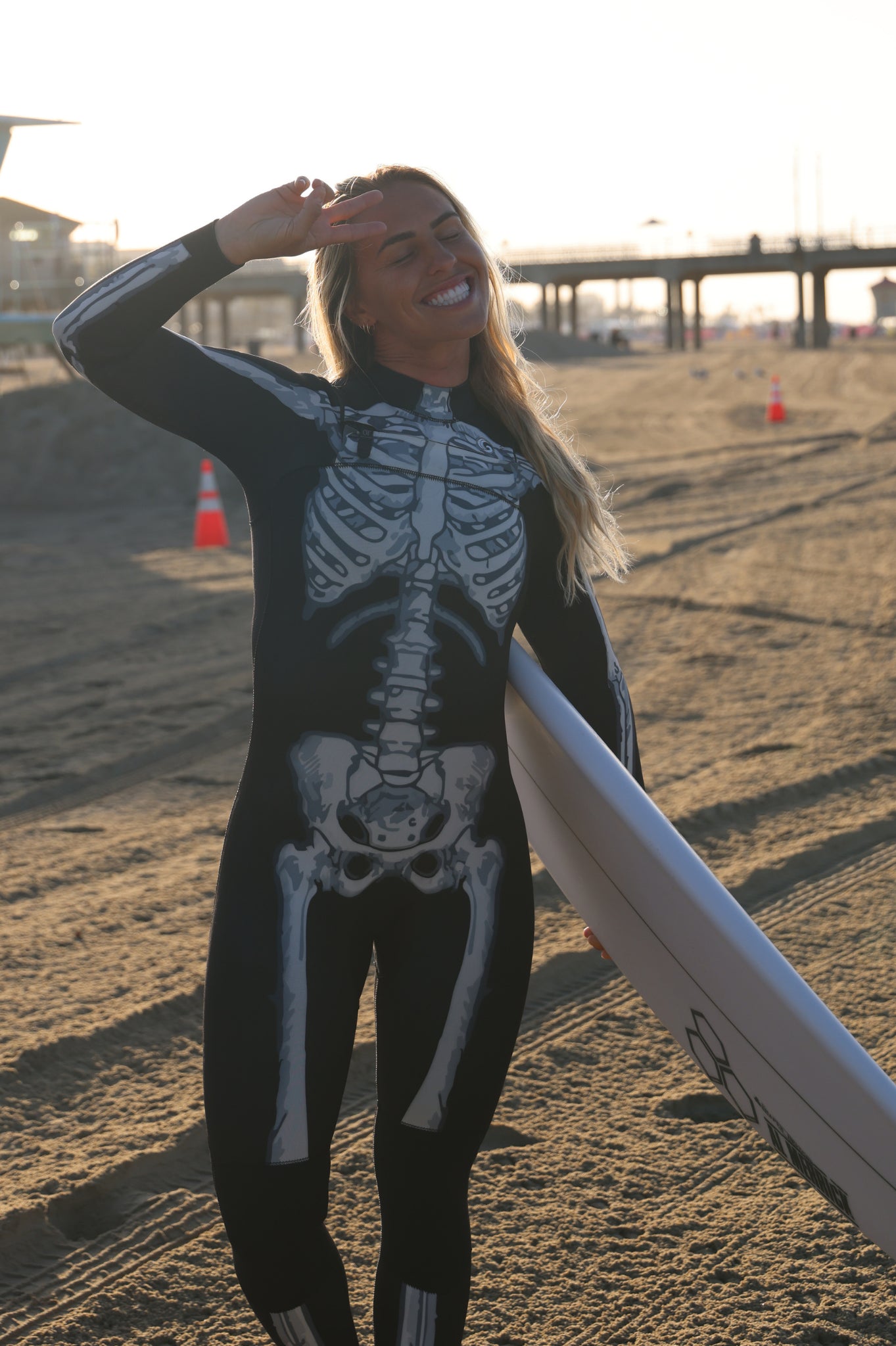Women's Skeleton Funky Wetsuit
