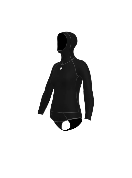 Women’s Freediving Wetsuit Top - Solid Colors