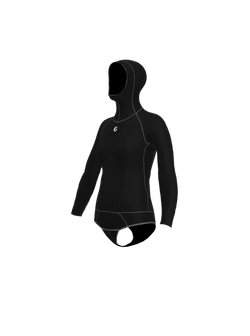 Women’s Freediving Wetsuit Top - Solid Colors