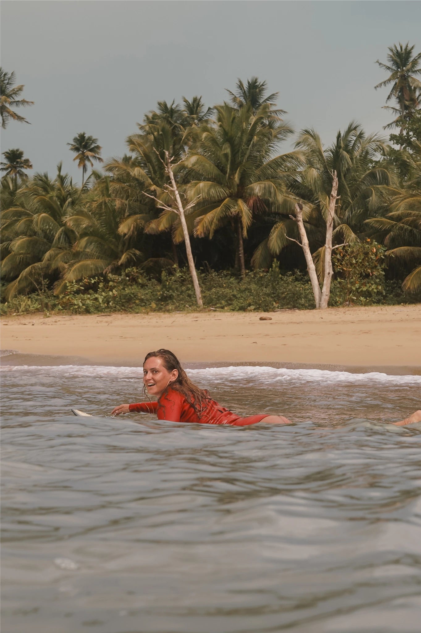 Women’s Long Sleeve Springsuit Surfing Wetsuit – Front Zip