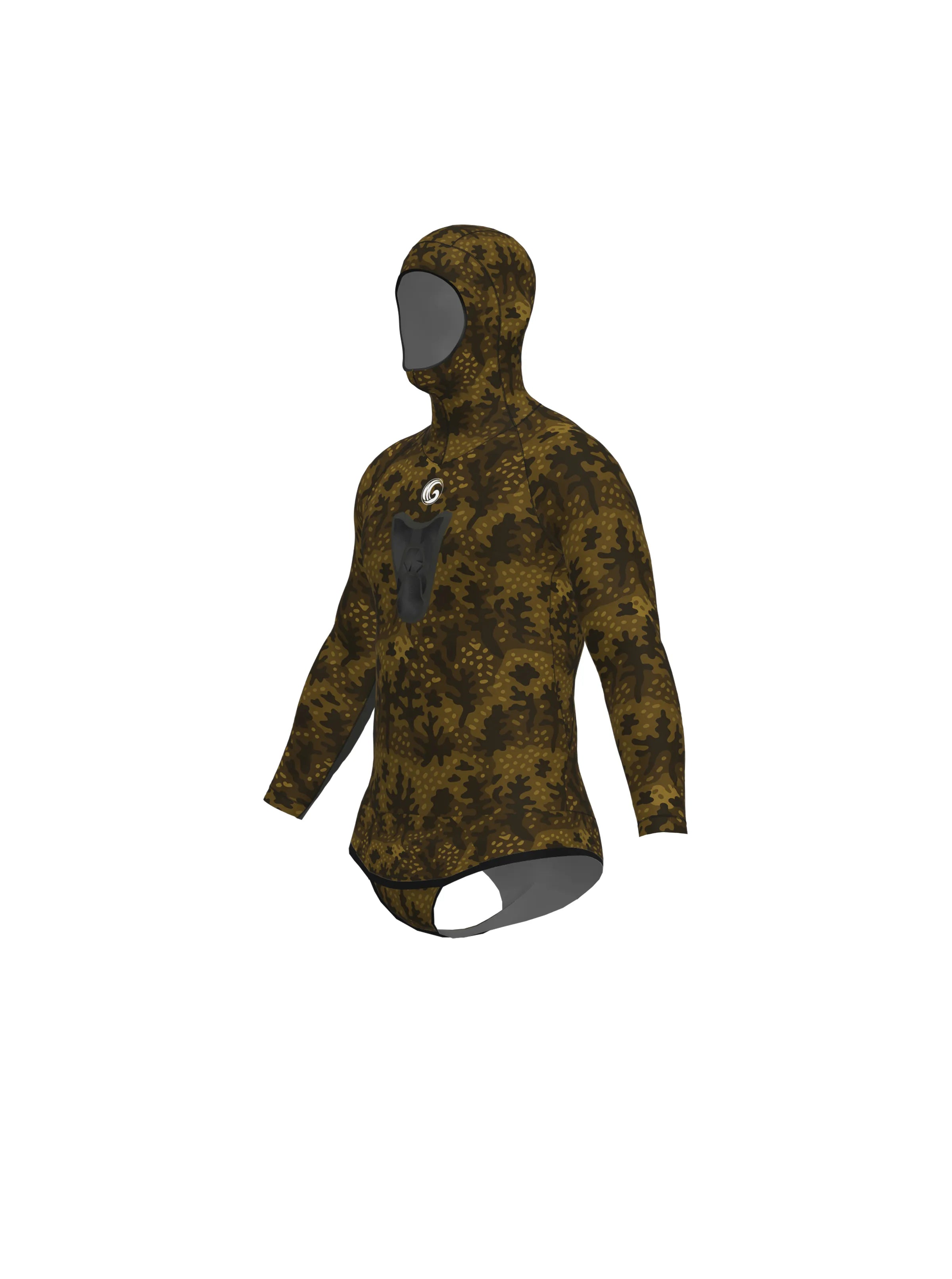 Men's Spearfishing Wetsuit Top - Tide Wash