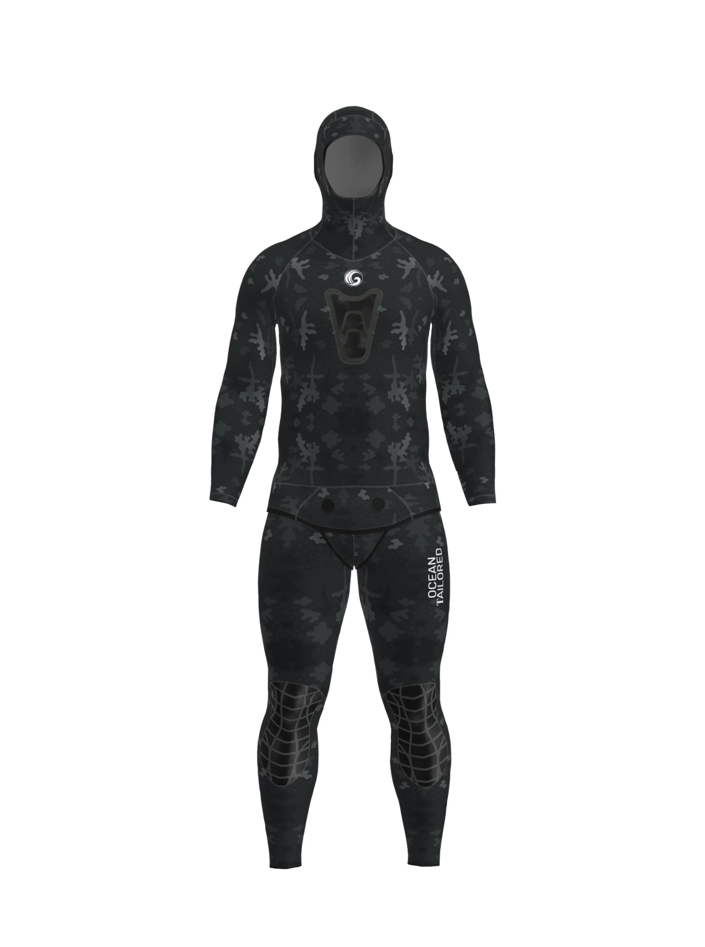 Men's Two Piece Spearfishing Wetsuit with Chest Loading Pad – Tide Wash