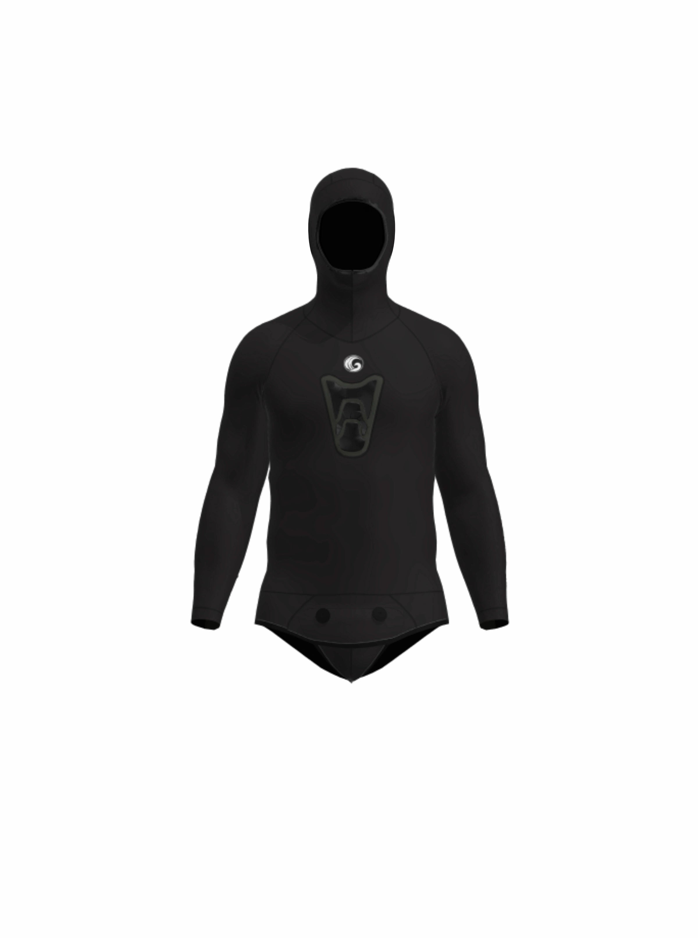 Men's Spearfishing Wetsuit Top - Tide Wash