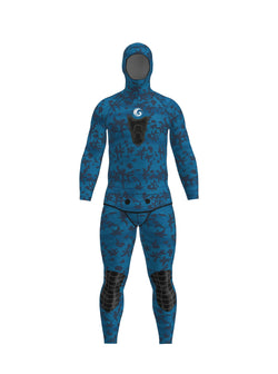 Men's Two Piece Spearfishing Wetsuit with Chest Loading Pad – Tide Wash