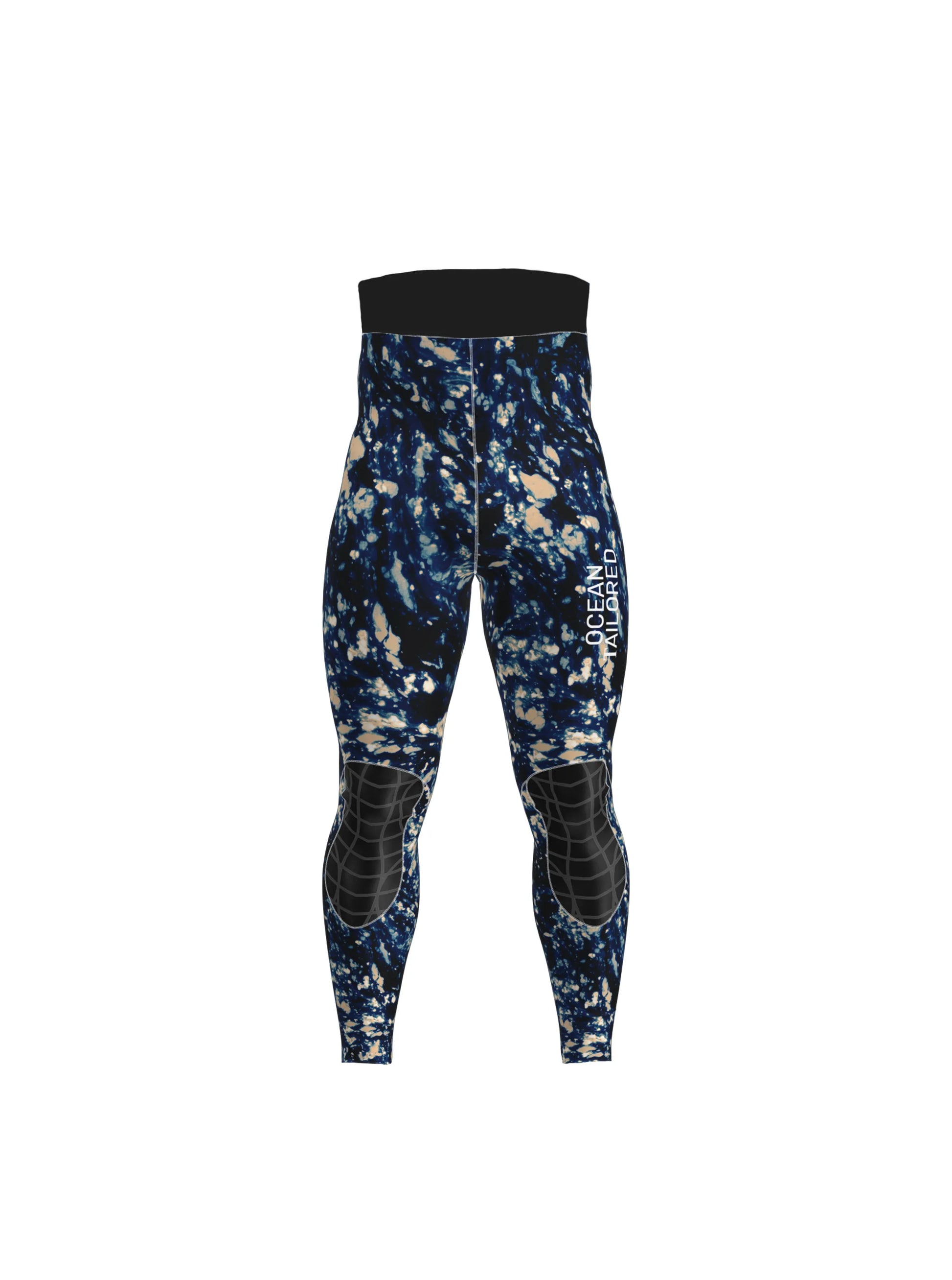 Men's Freediving High-Waisted Wetsuit Bottom - Tide Wash