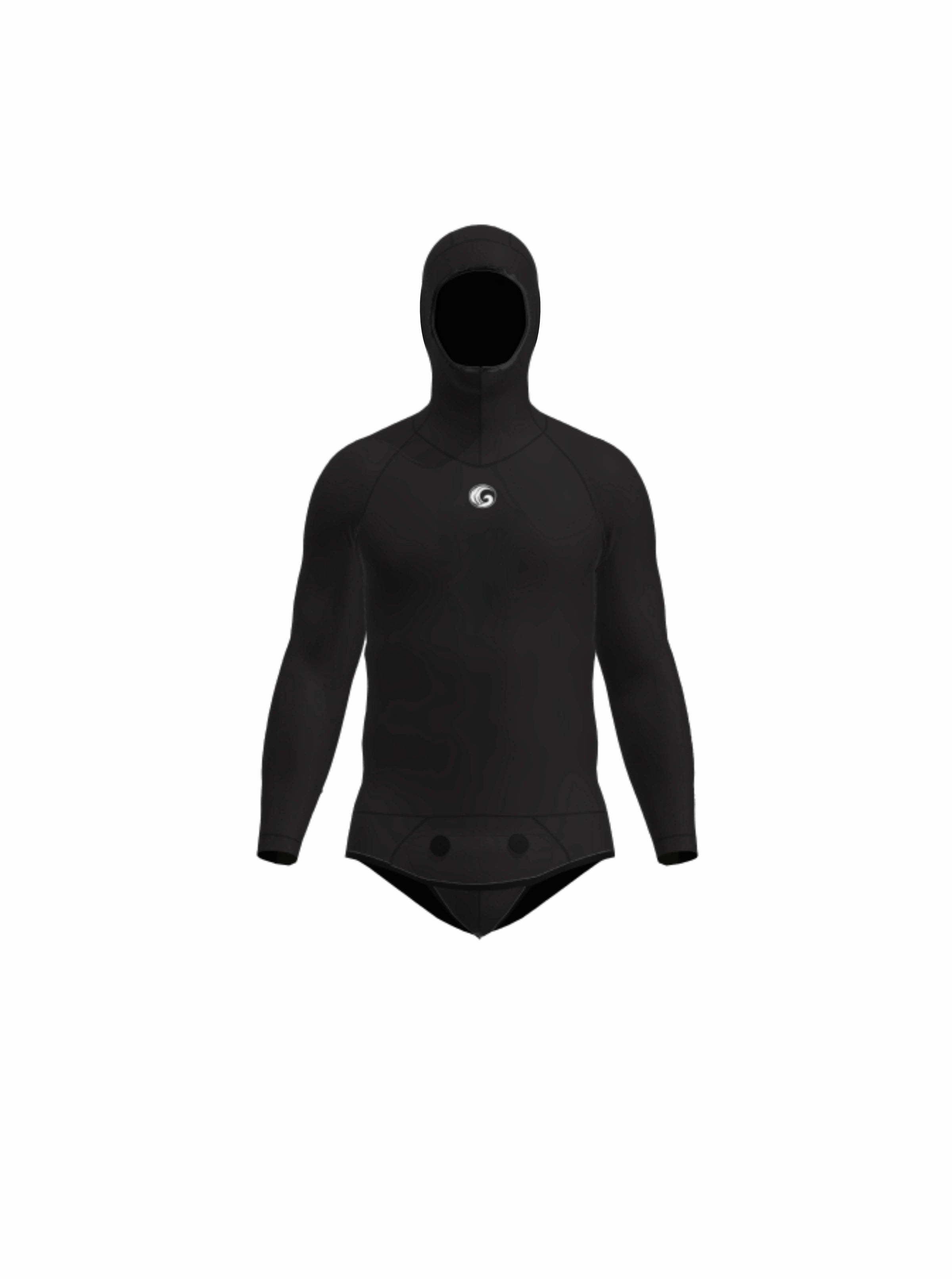 Men’s Freediving Wetsuit Top - Tide Wash