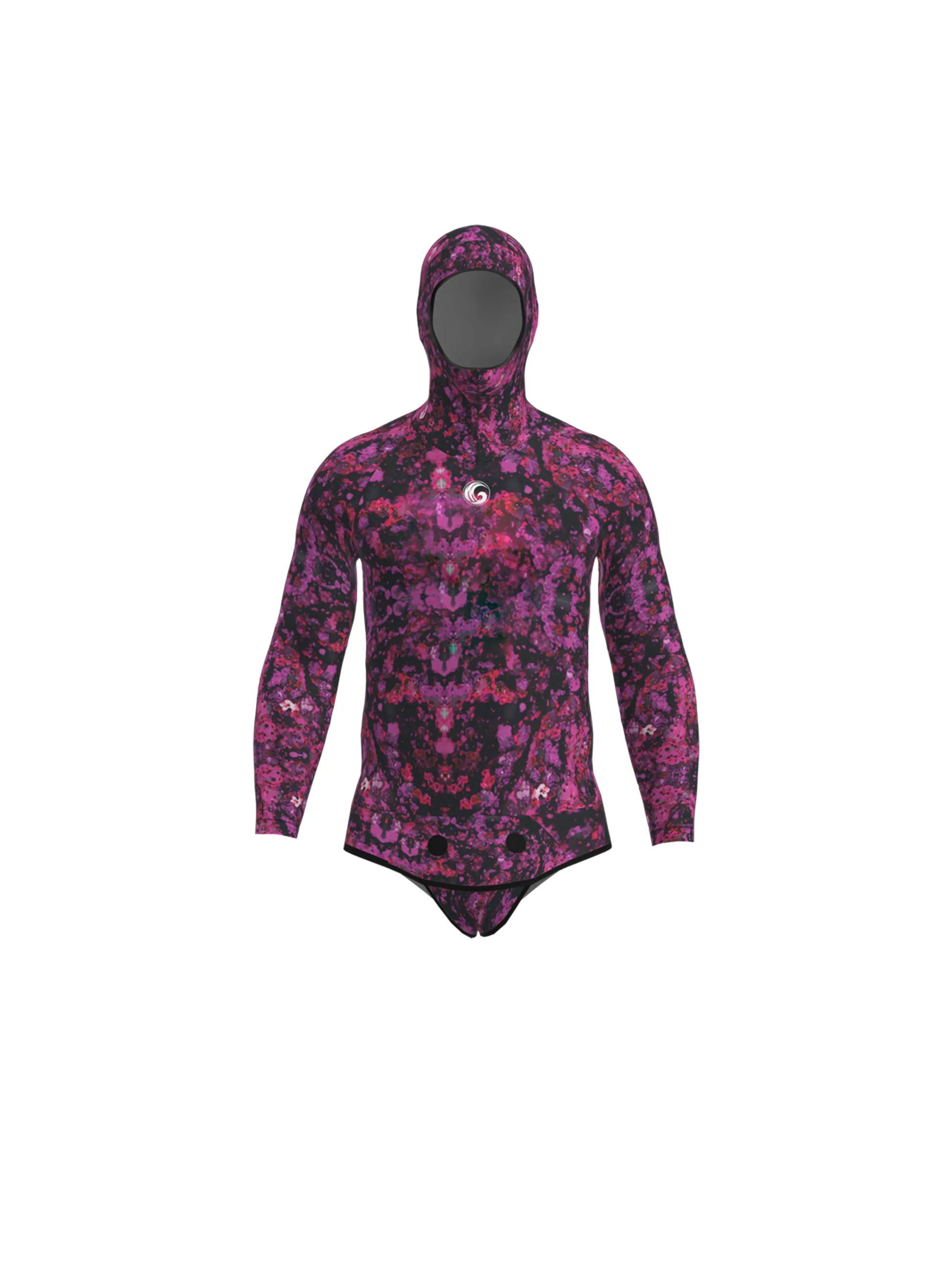 Men’s Freediving Wetsuit Top - Bloom
