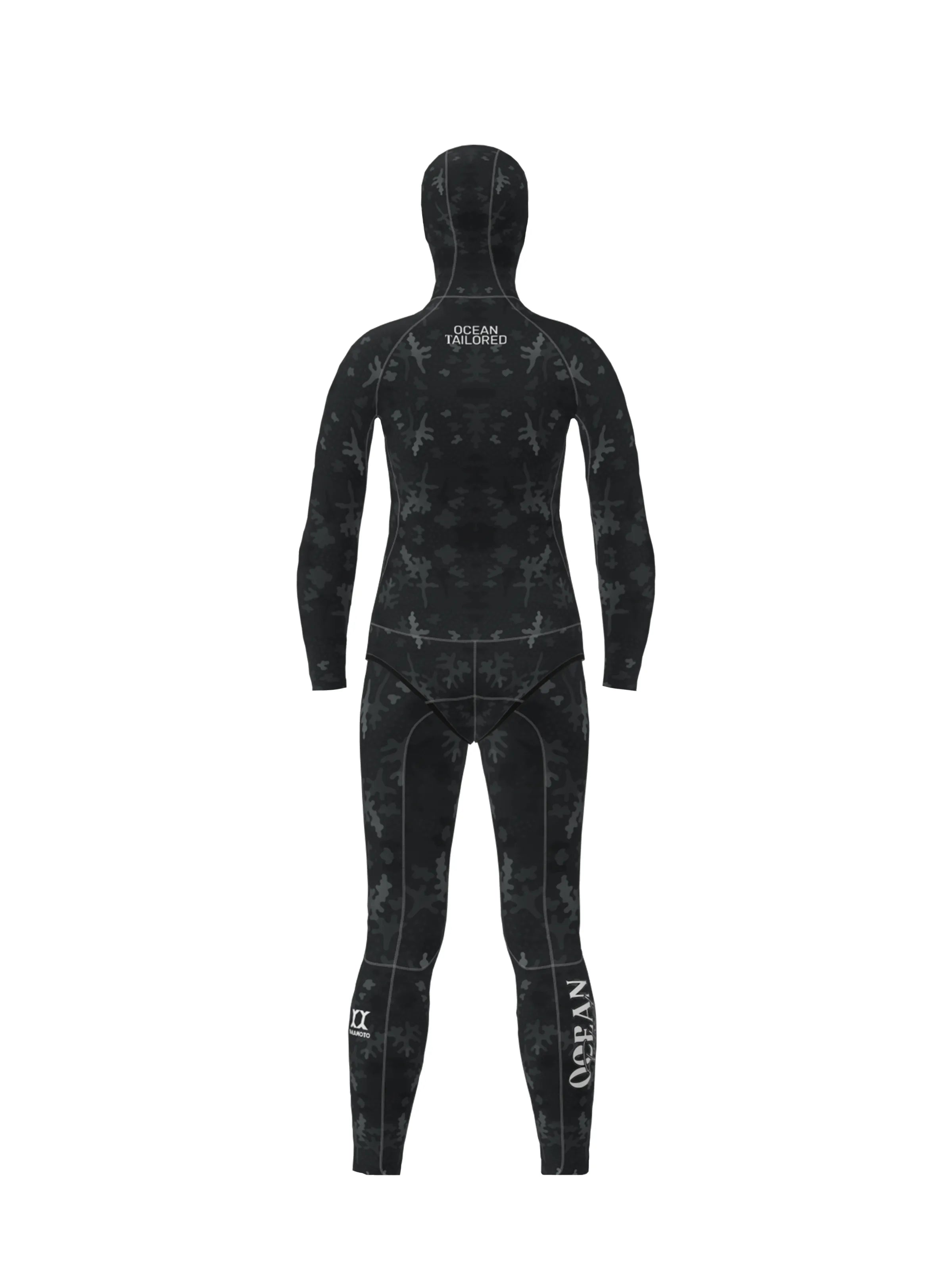 Women’s Two Piece Freediving Wetsuit  - Stealth