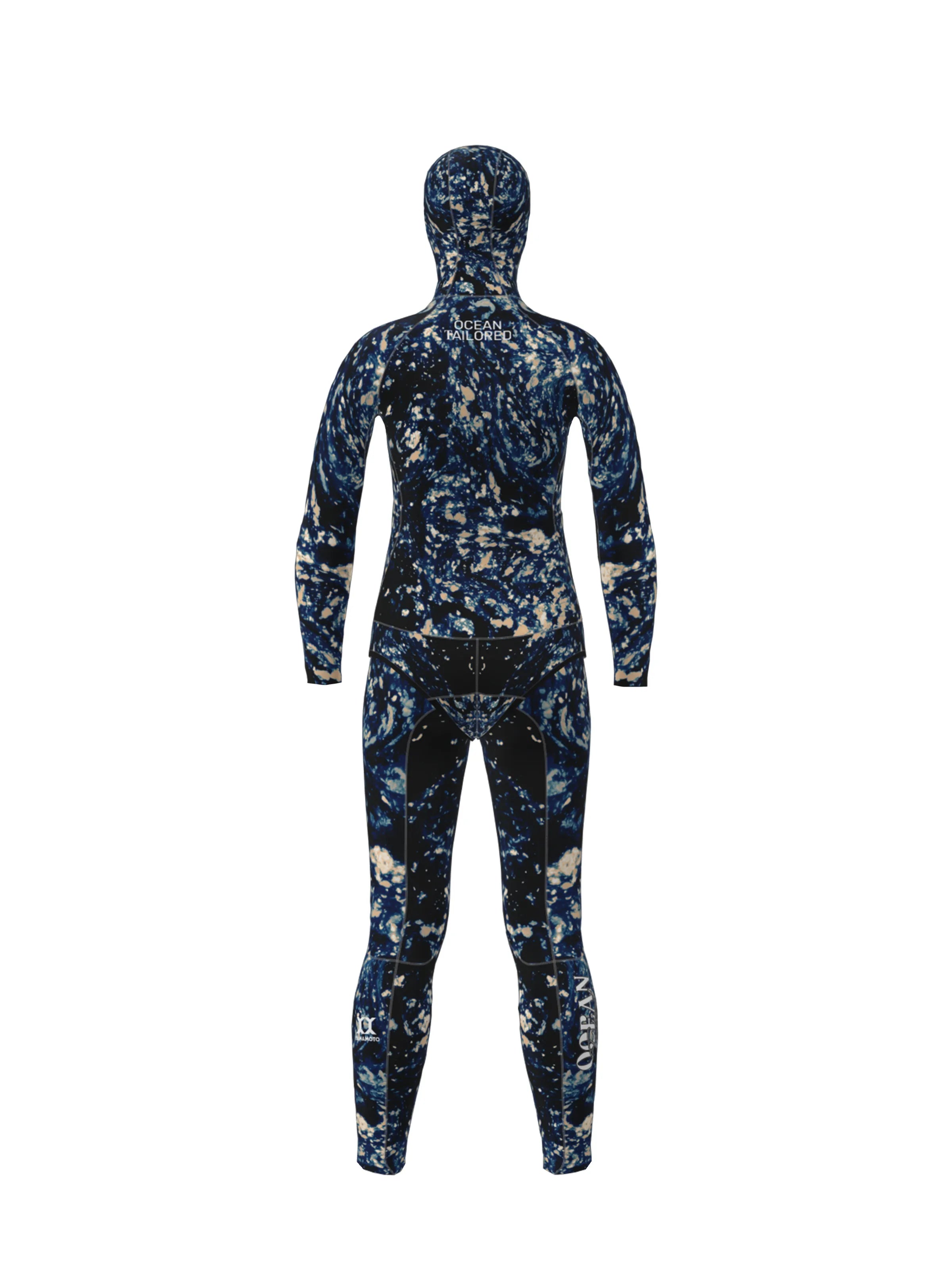Women’s Two Piece Freediving Wetsuit  - Stealth