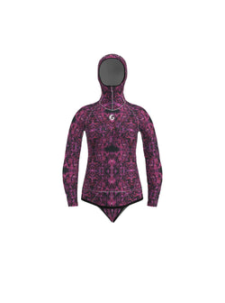 Women’s Freediving Wetsuit Top - Blue Reef