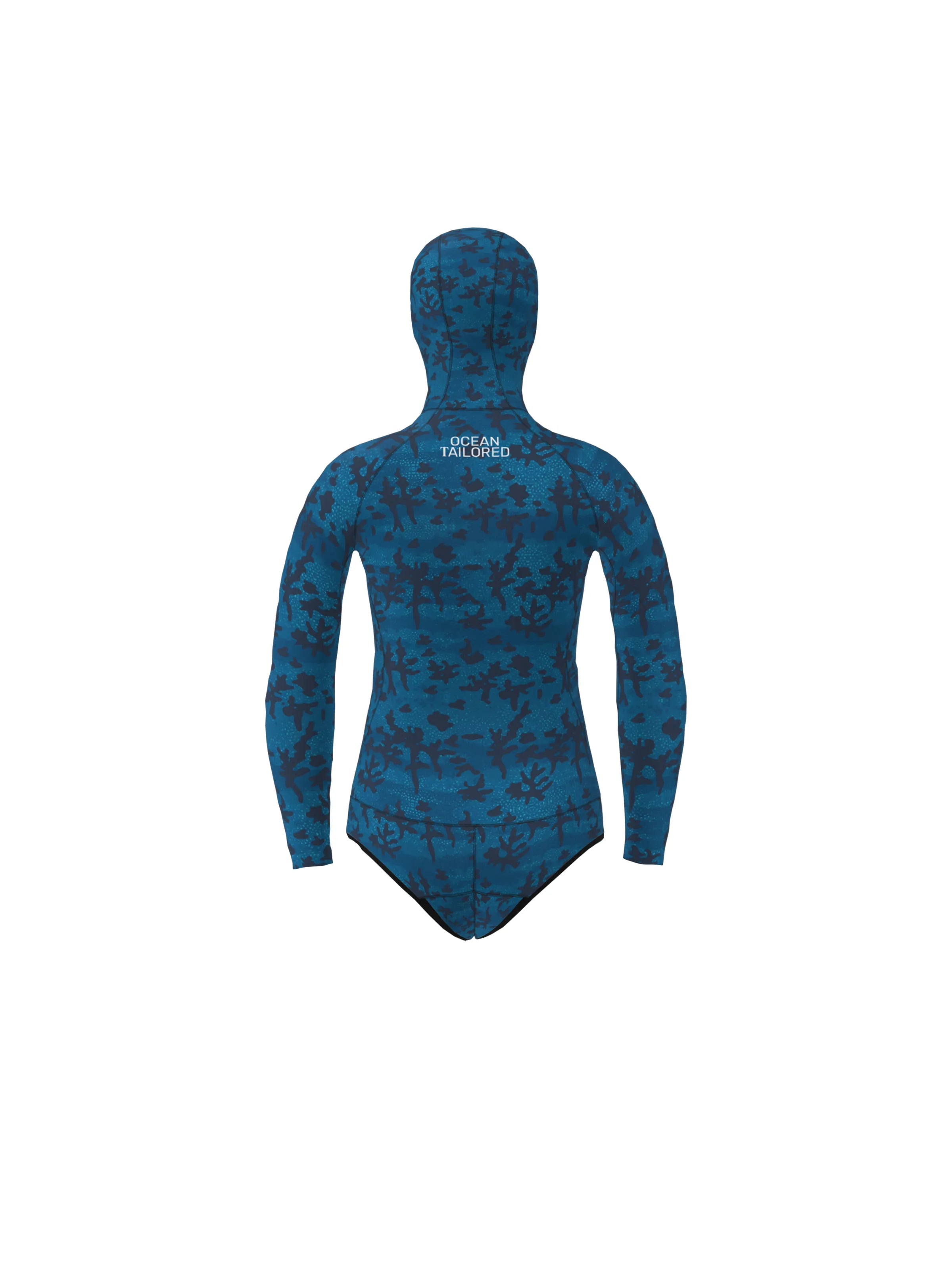 Women’s Freediving Wetsuit Top - Blue Reef