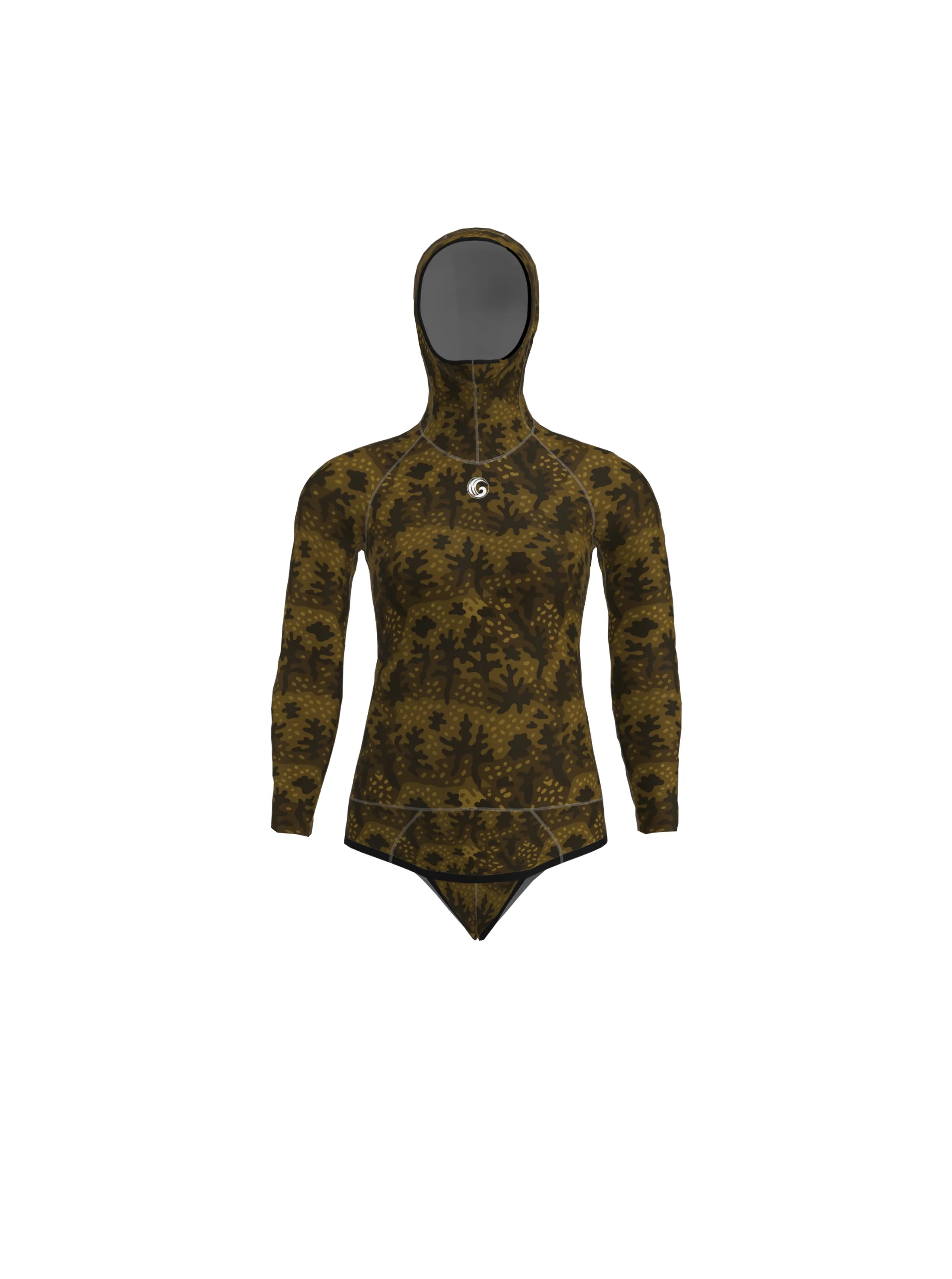 Women’s Freediving Wetsuit Top - Blue Reef