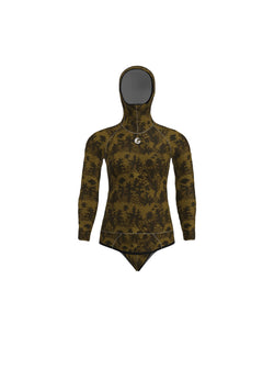 Women’s Freediving Wetsuit Top - Blue Reef