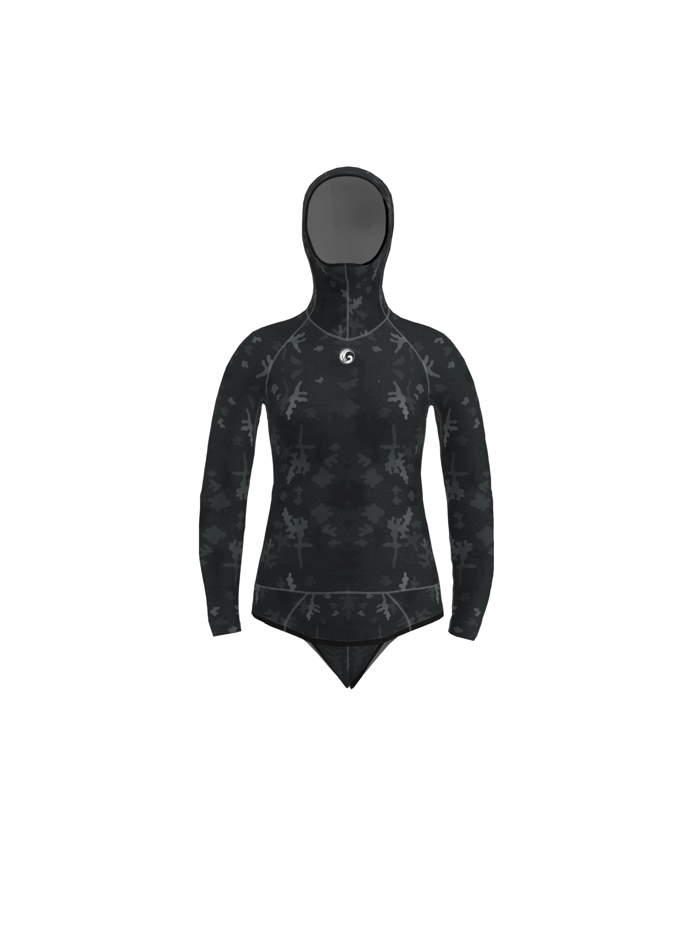 Women’s Freediving Wetsuit Top - Blue Reef