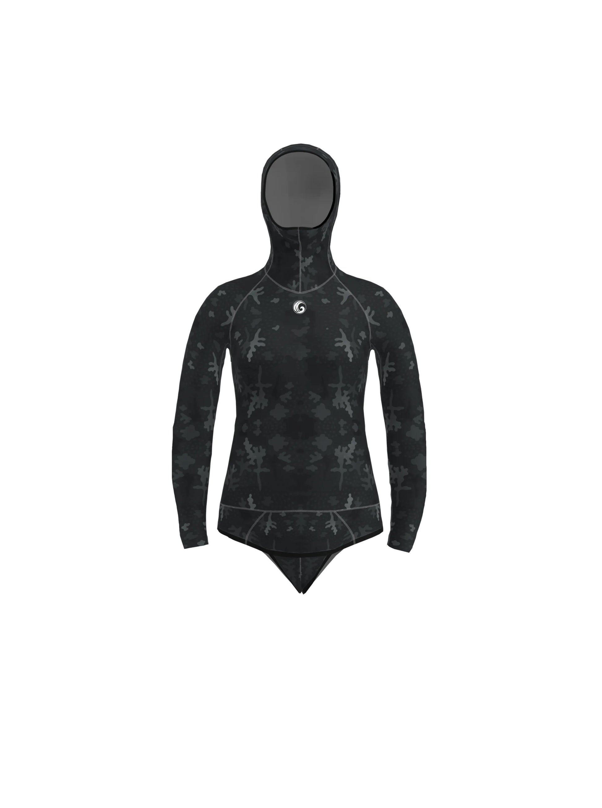 Women’s Freediving Wetsuit Top - Stealth