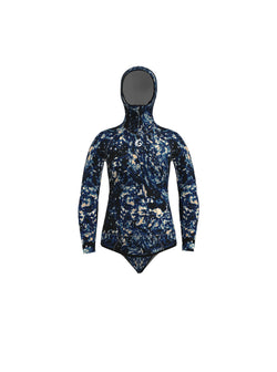 Women’s Freediving Wetsuit Top - Blue Reef