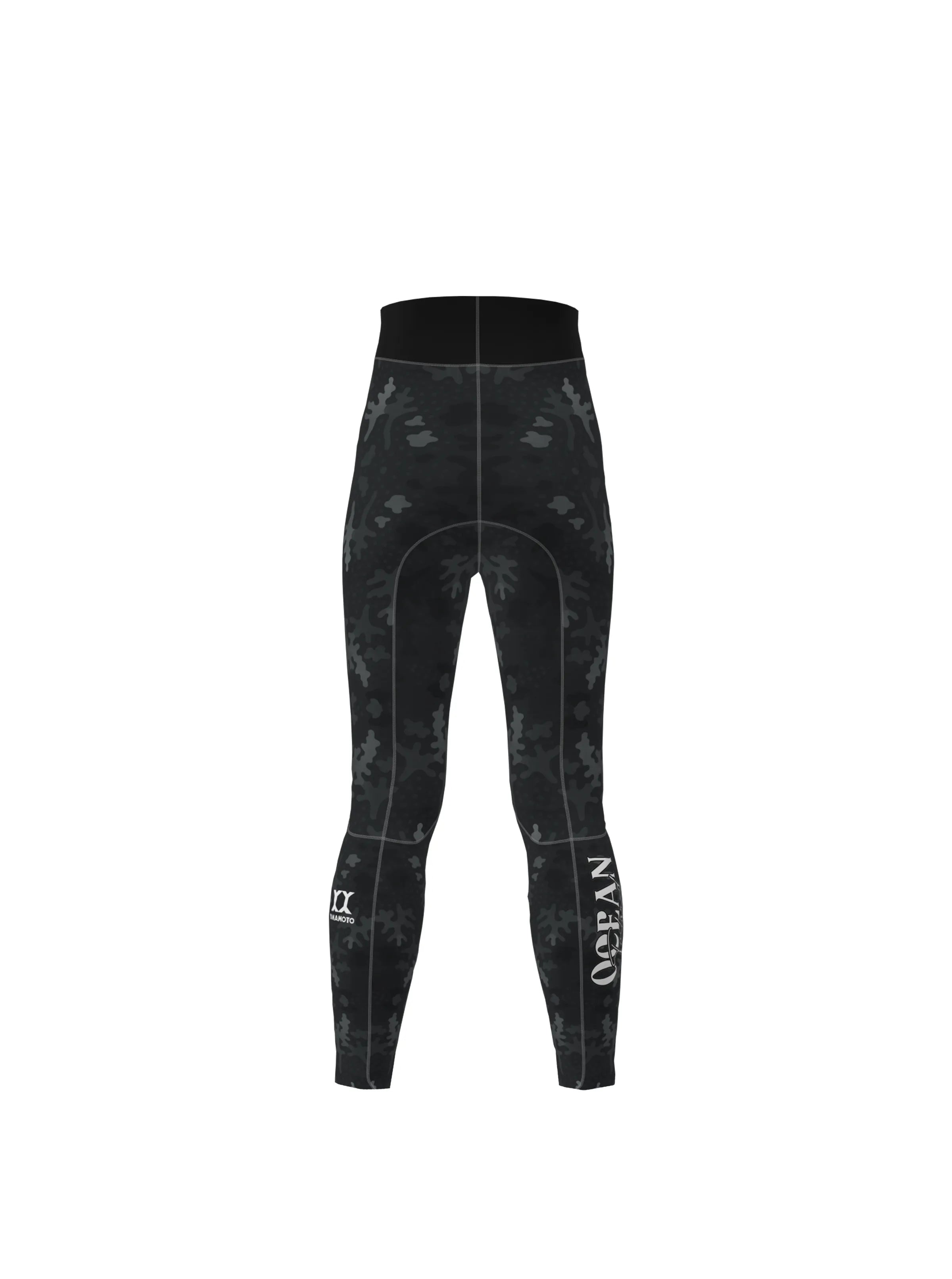 Women's Freediving High-Waisted Wetsuit Bottom - Stealth