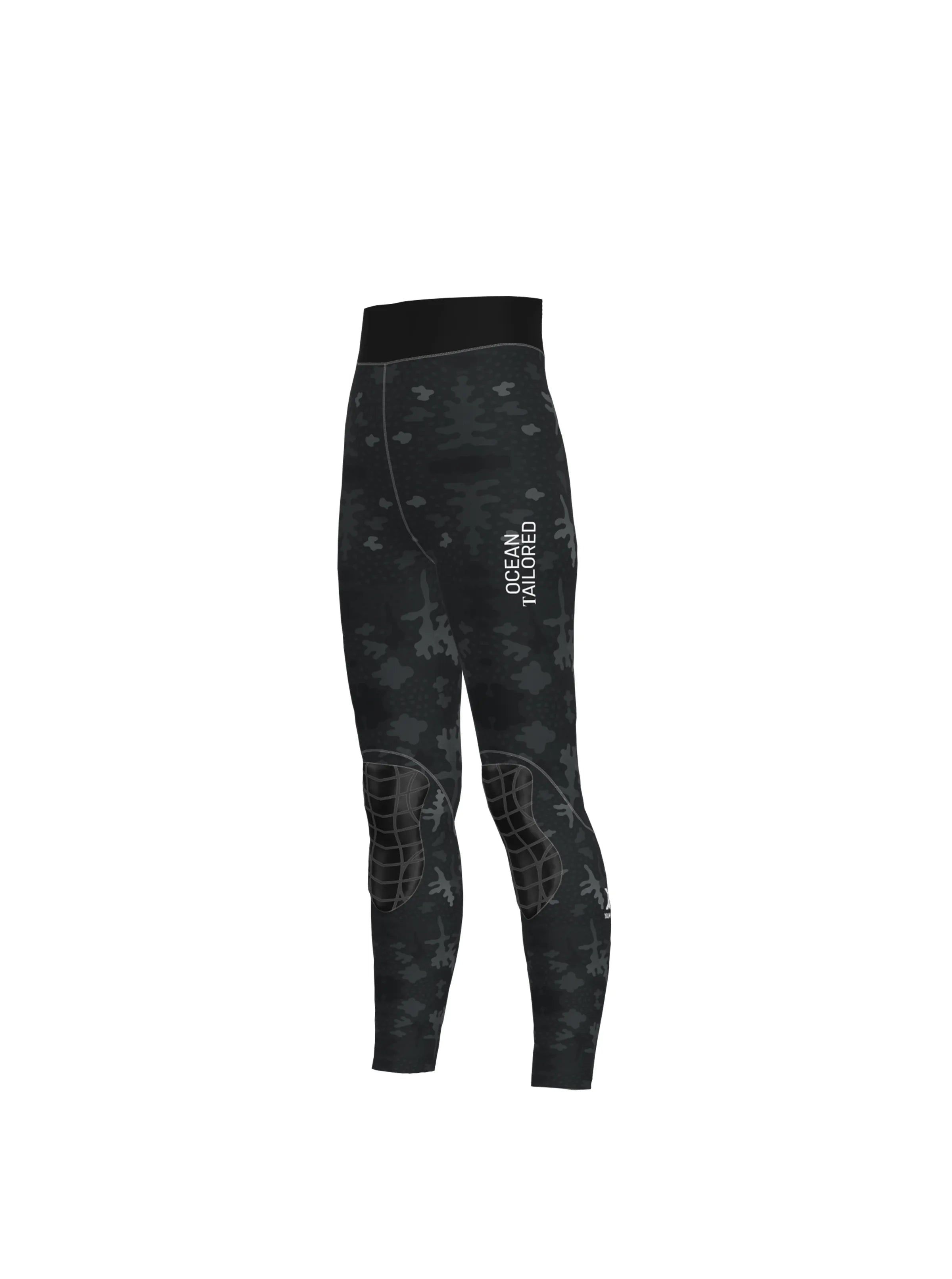 Women's Freediving High-Waisted Wetsuit Bottom - Stealth